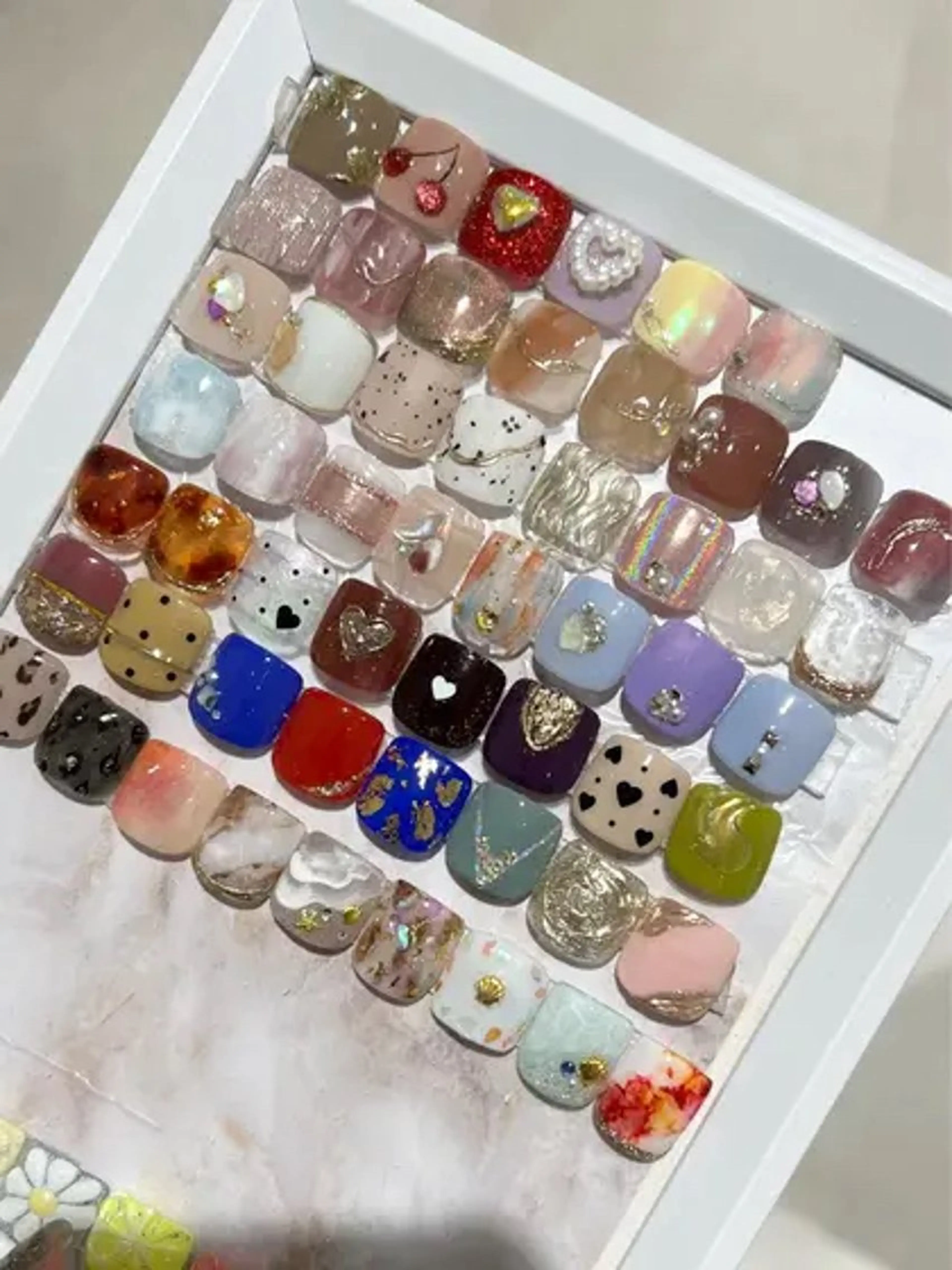 フット★アート増えました◎オフ有りか無しかご予約と同時にご連絡くださいオフ有りの時間設定の写真