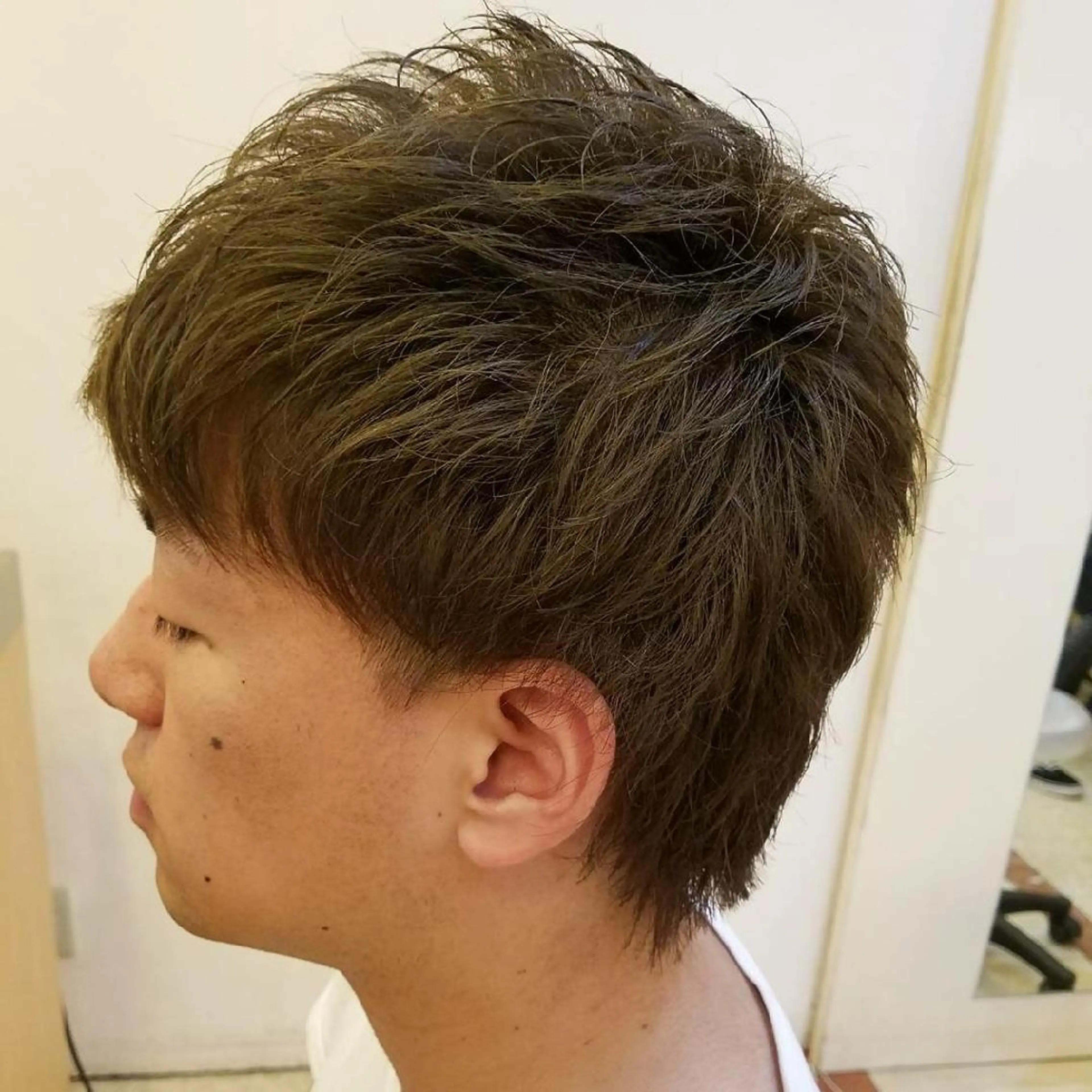 メンズ ショート EMANON名古屋所属・美谷添（ミヤゾエ） まどか大人ヘアサロンのヘアスタイル