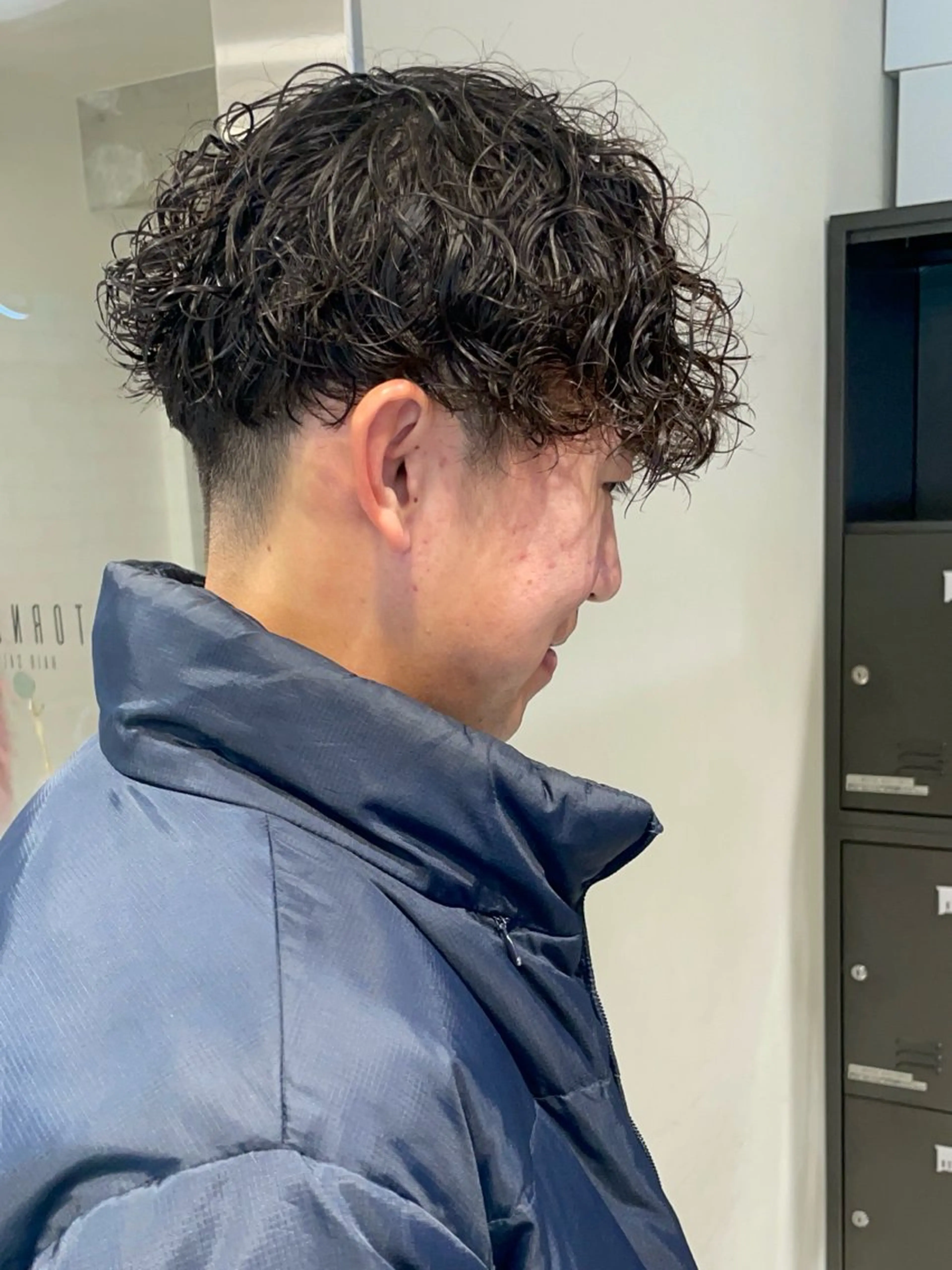 ショート カット パーマ ボブ/デザインカラー /表参道/新井美有紀のヘアスタイル