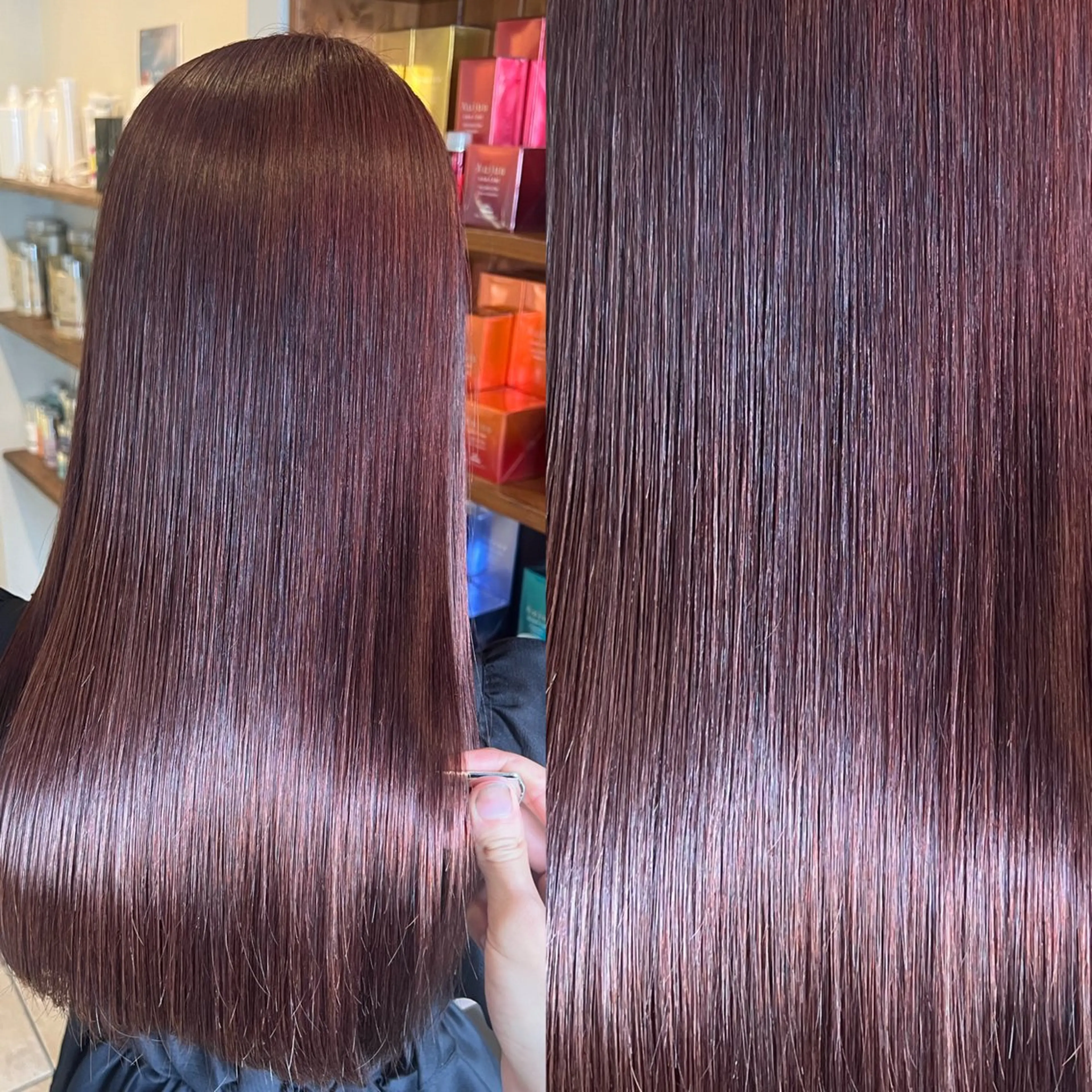 セミロング カラー 小嶋 秀明/ 本物の髪質改善⭐️のヘアスタイル