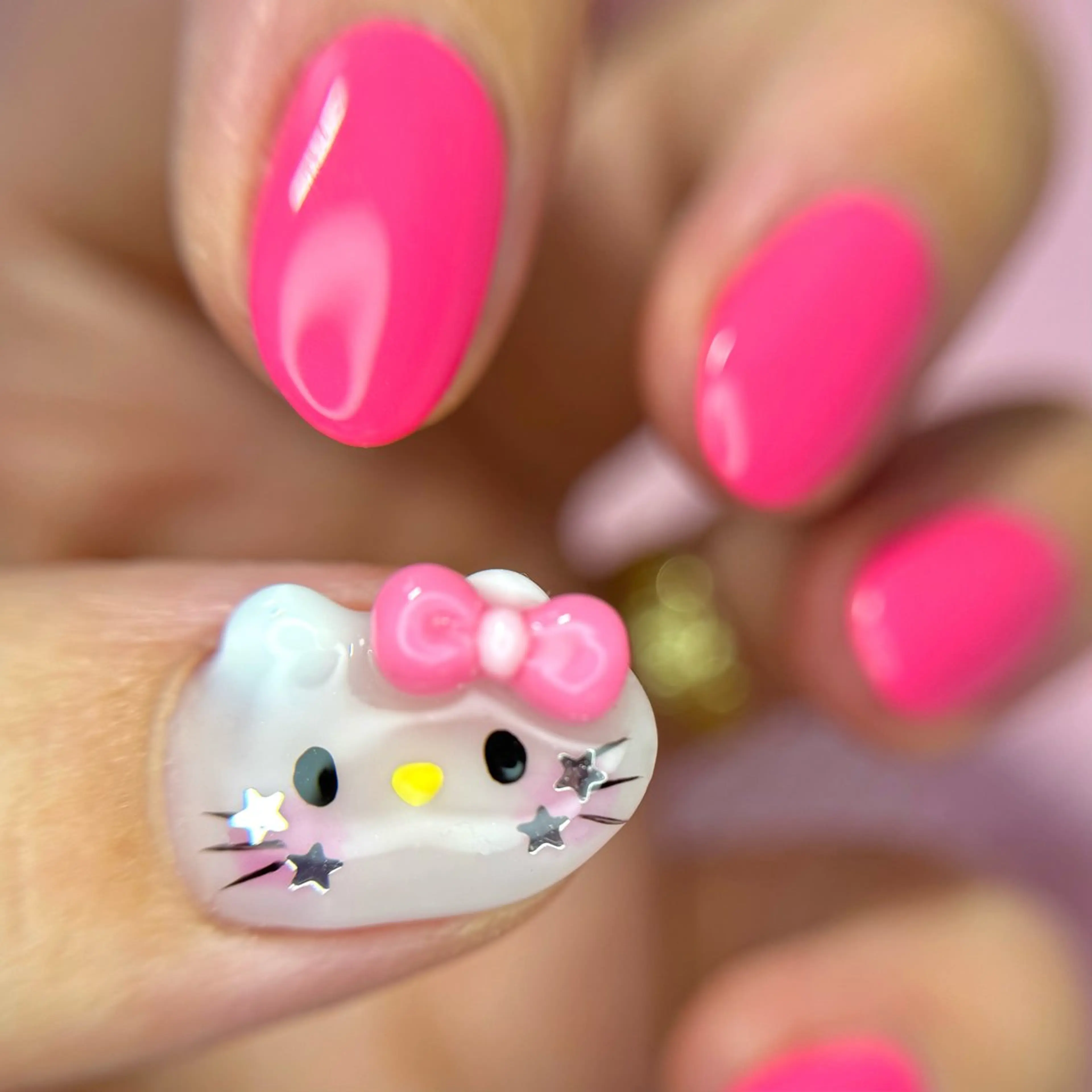 ネイル ハンドネイル OKIKA所属・【OKIKA】 らん🦖🌈🧡のマツエク・マツパデザイン