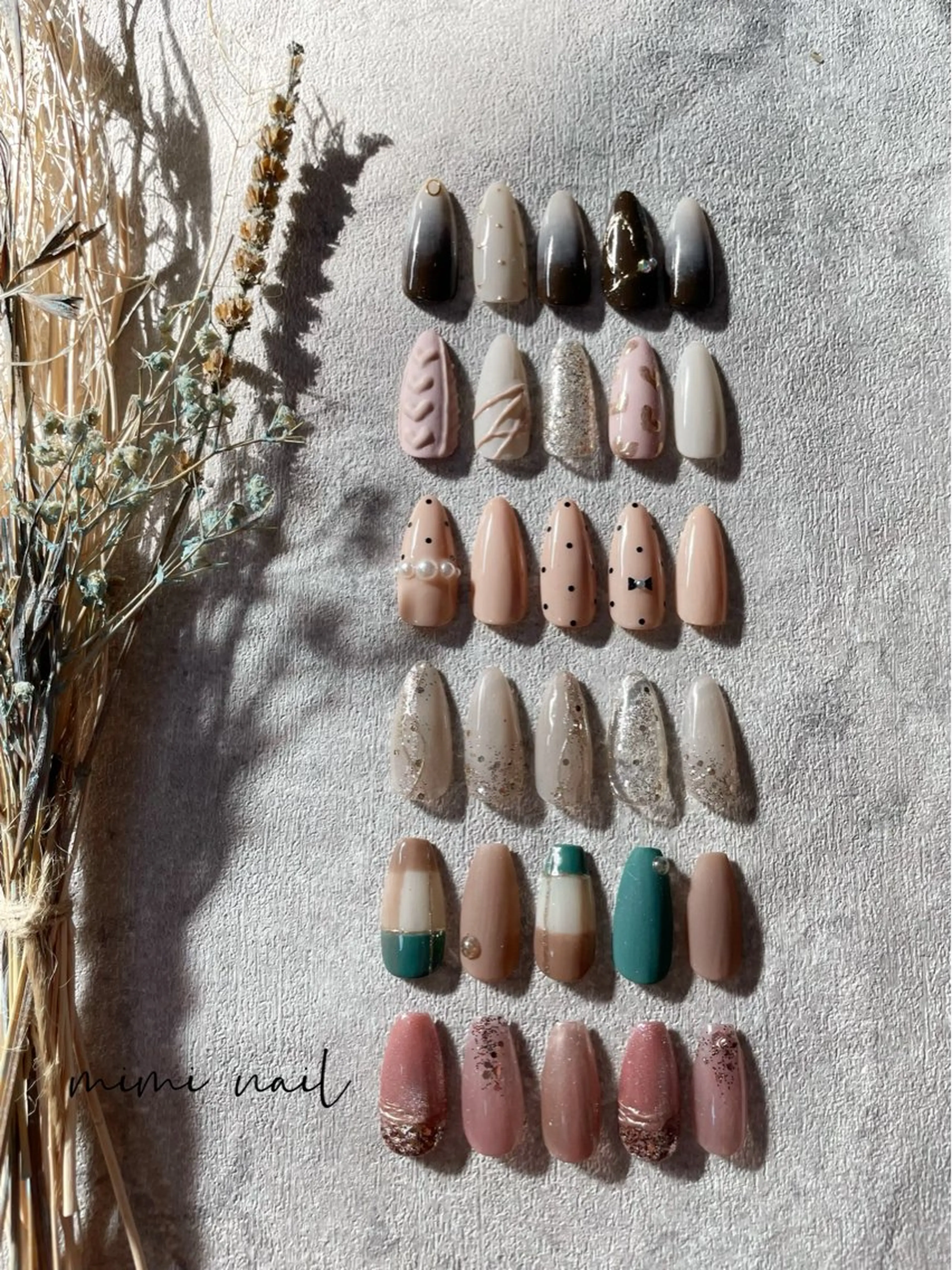 ネイル ハンドネイル mimi nailのネイルデザイン