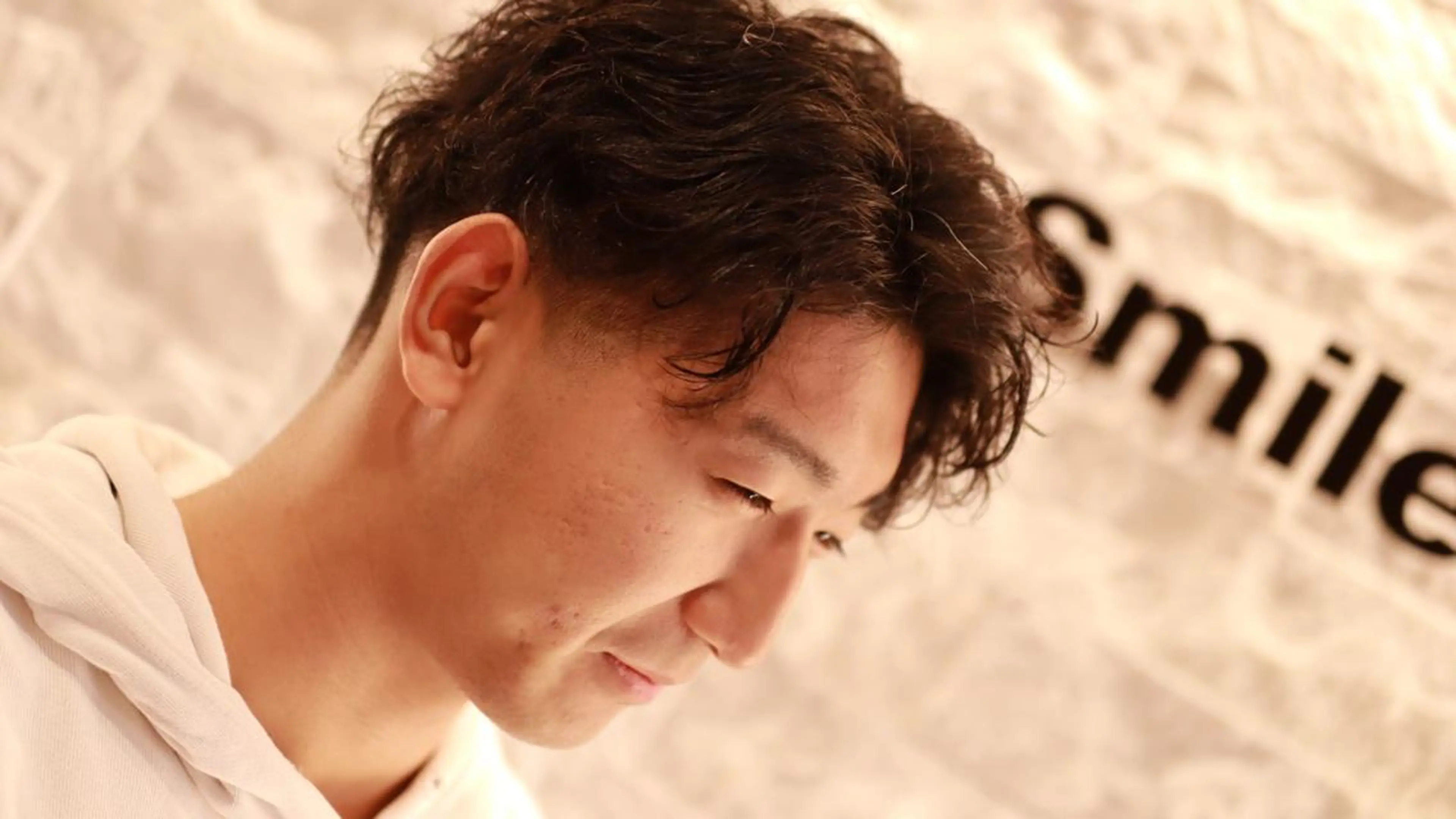 ショート パーマ メンズ パーマ 福留 叶太のヘアスタイル