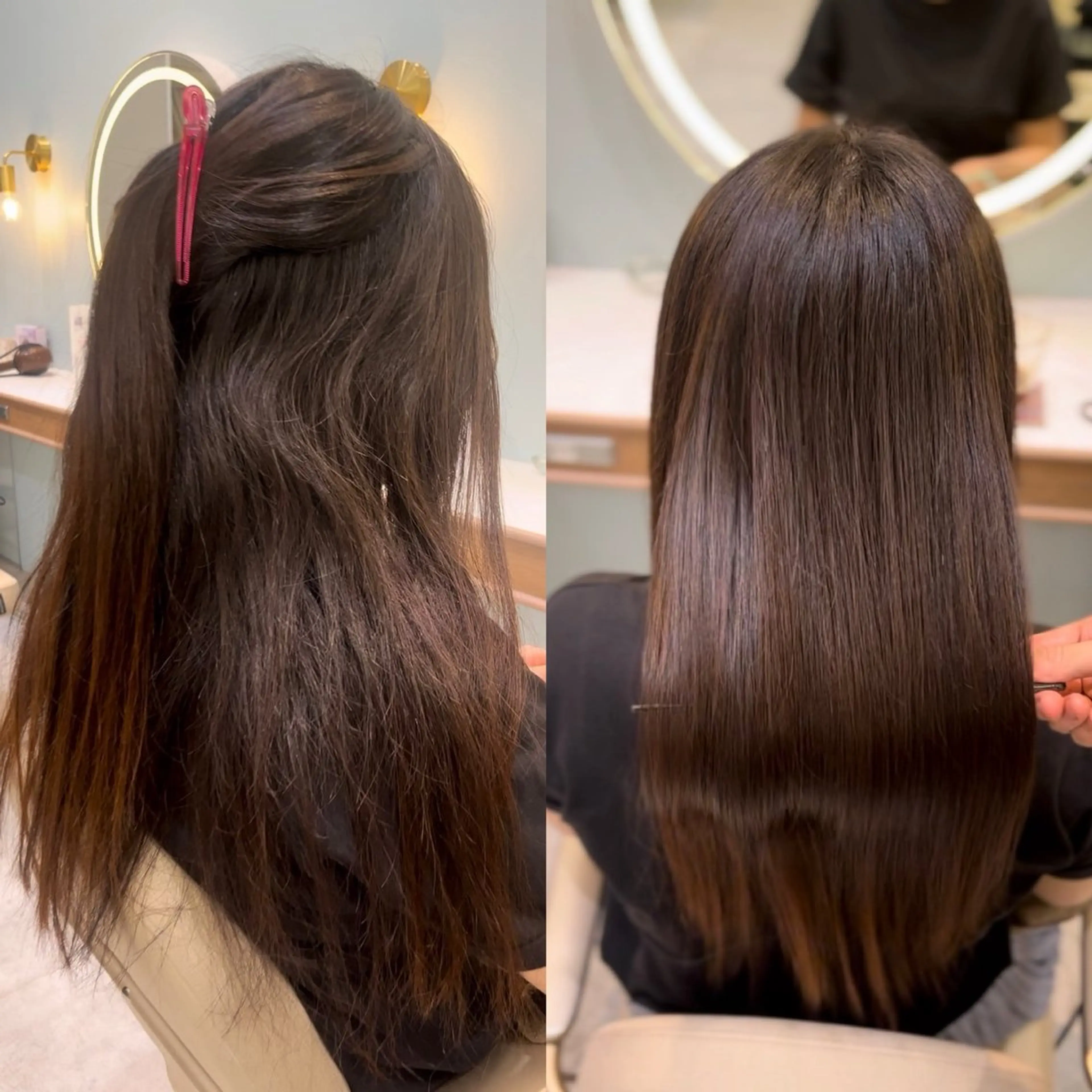 カラー グレージュ┆うる艶 ┆ゆうはのヘアスタイル