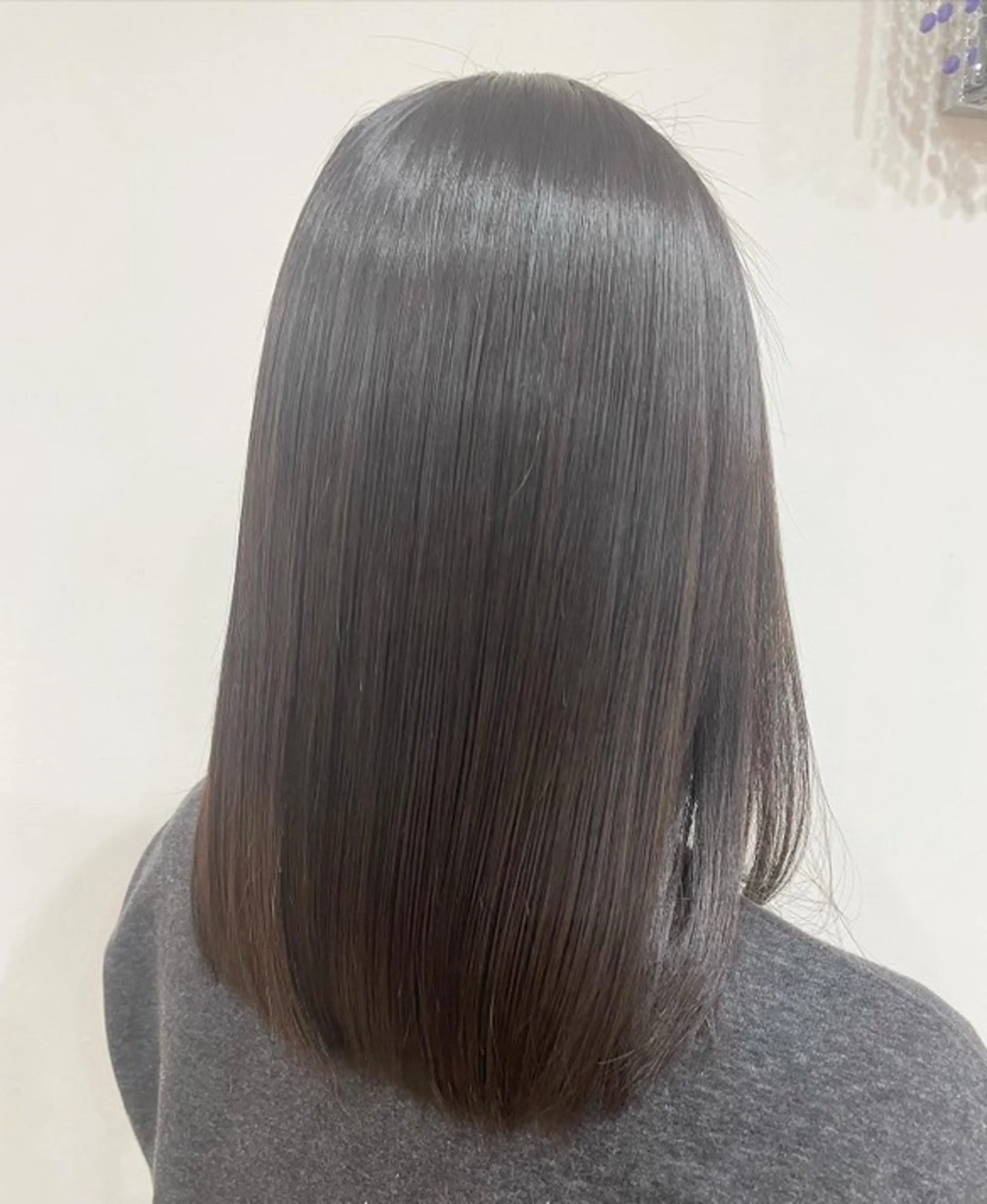 セミロング 篠田 健太郎のヘアスタイル