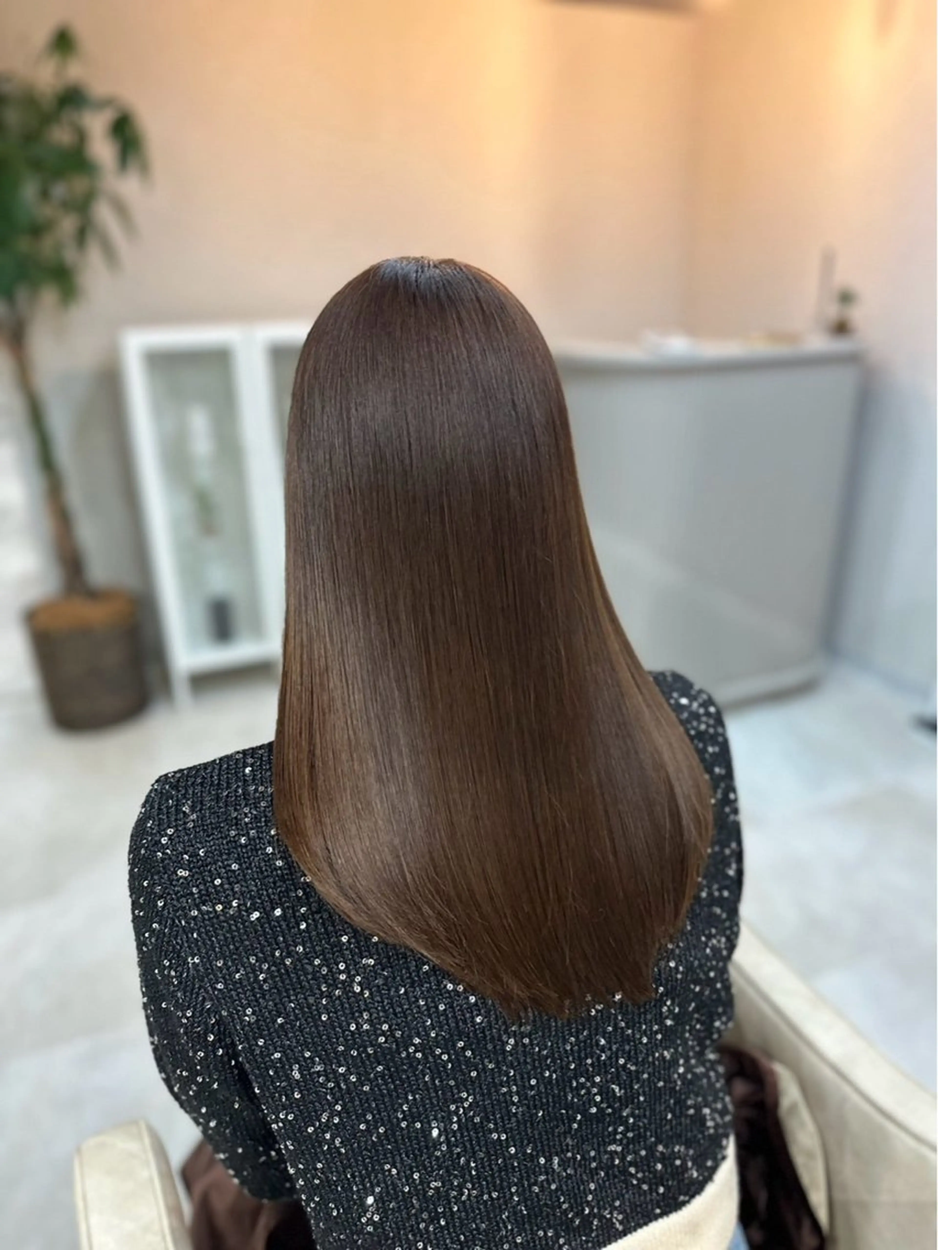 ミディアム 髪質改善 トリートメント Realme京都四条烏丸ドゥエ所属・馬込 祝生のヘアスタイル