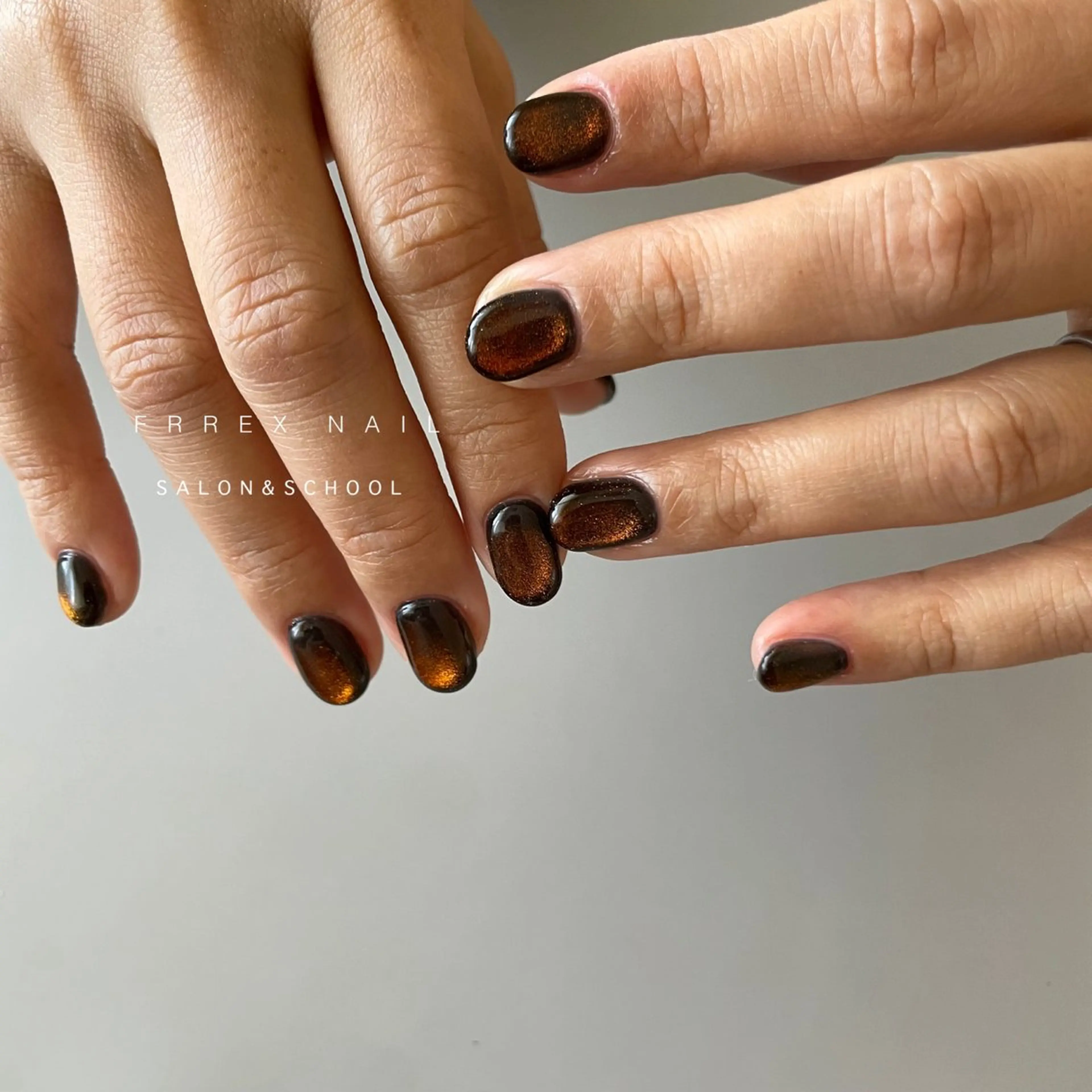 ネイル マグネットネイル ハンドネイル ハンドケア Freex nail所属・freex nail /ニュアンス/個性派のネイルデザイン