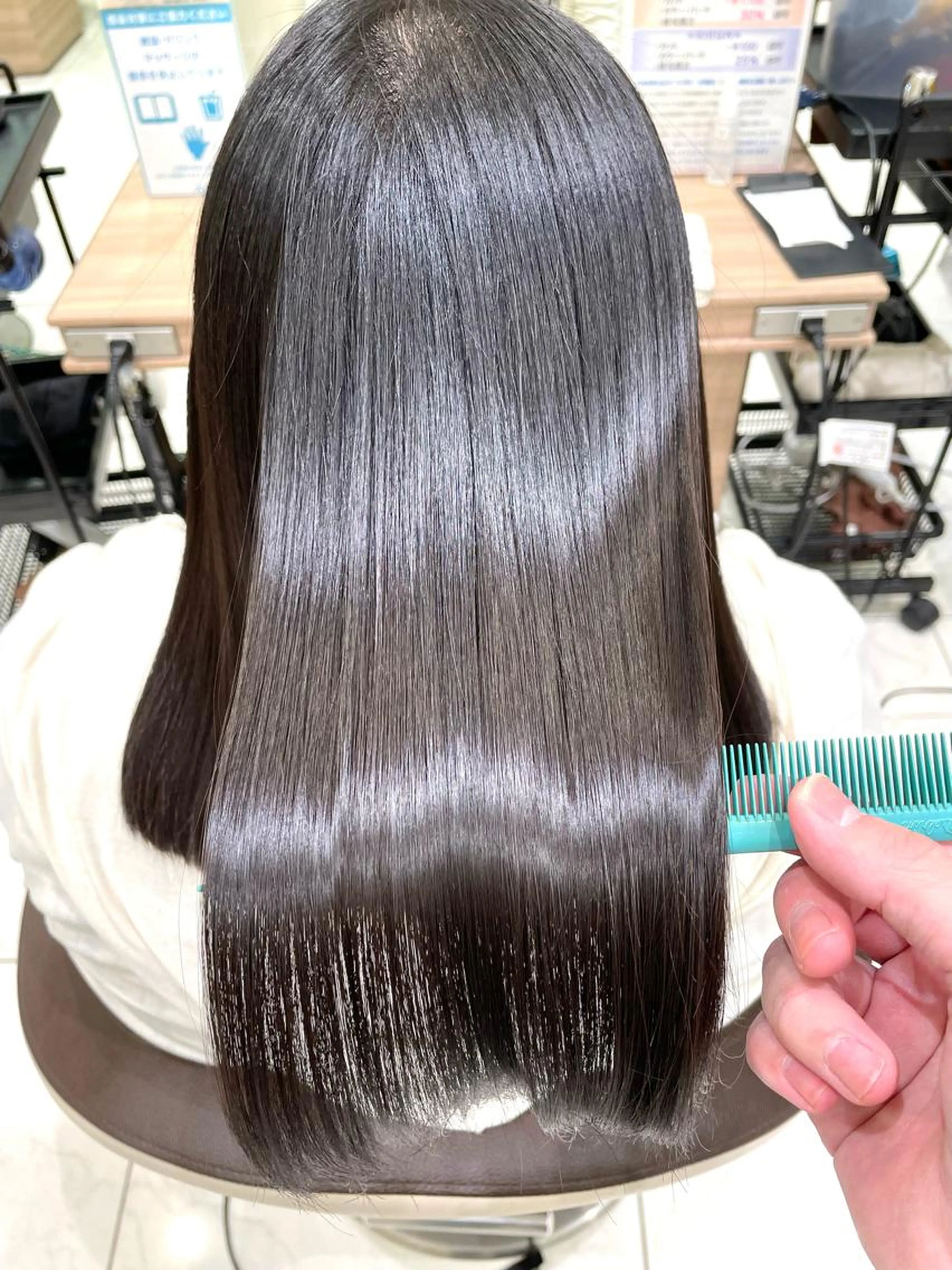 ❣️美髪プラン❣️美髪矯正+システムトリートメント+トリミングカットの写真