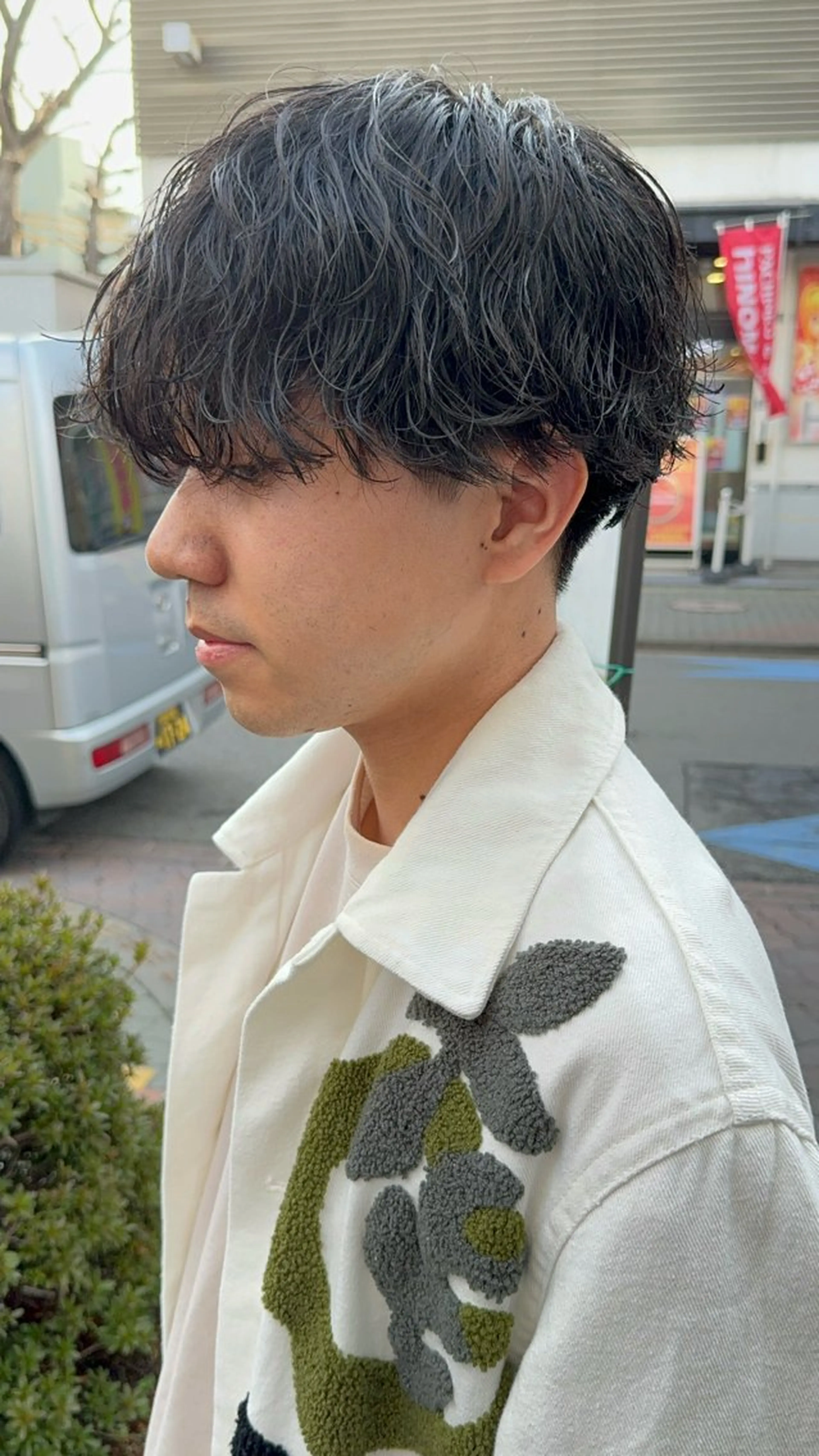 ショート パーマ メンズ メンズパーマ 波巻きパーマ スパイラルパーマ カット パーマ メンズパーマ特化/ KAORU/店長のヘアスタイル