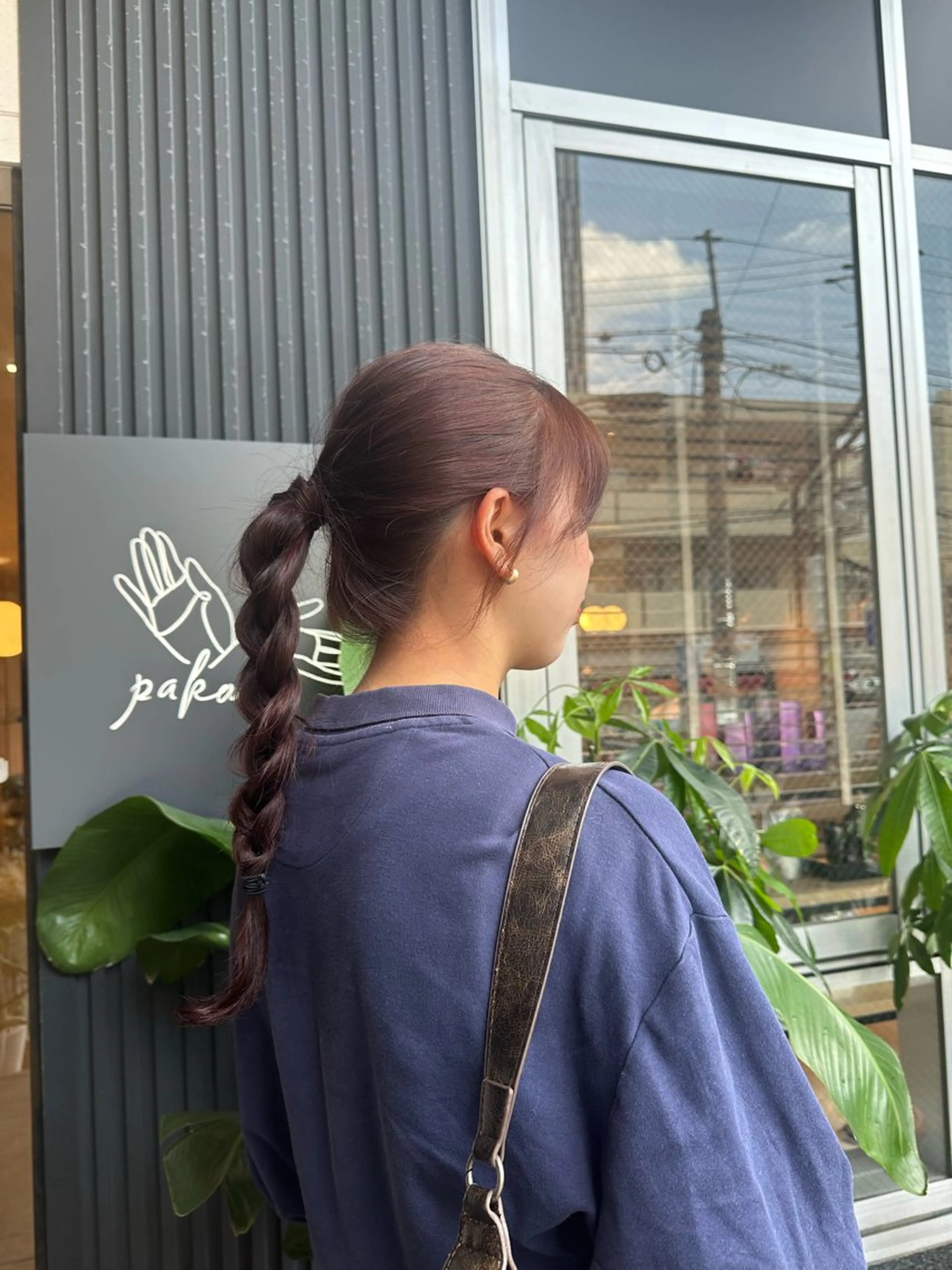 ロング 大島 希美のヘアスタイル