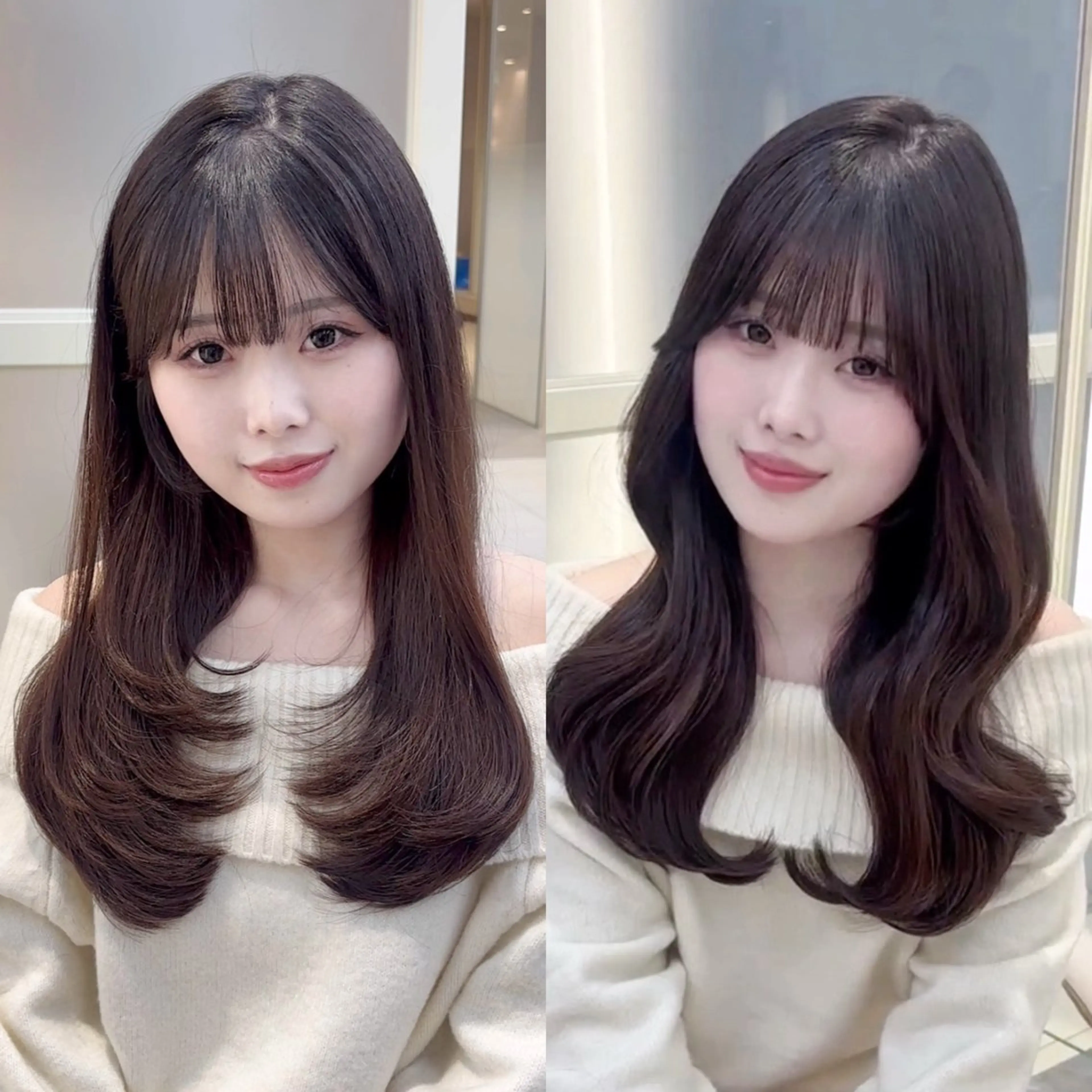 セミロング 鈴木 彩莉のヘアスタイル