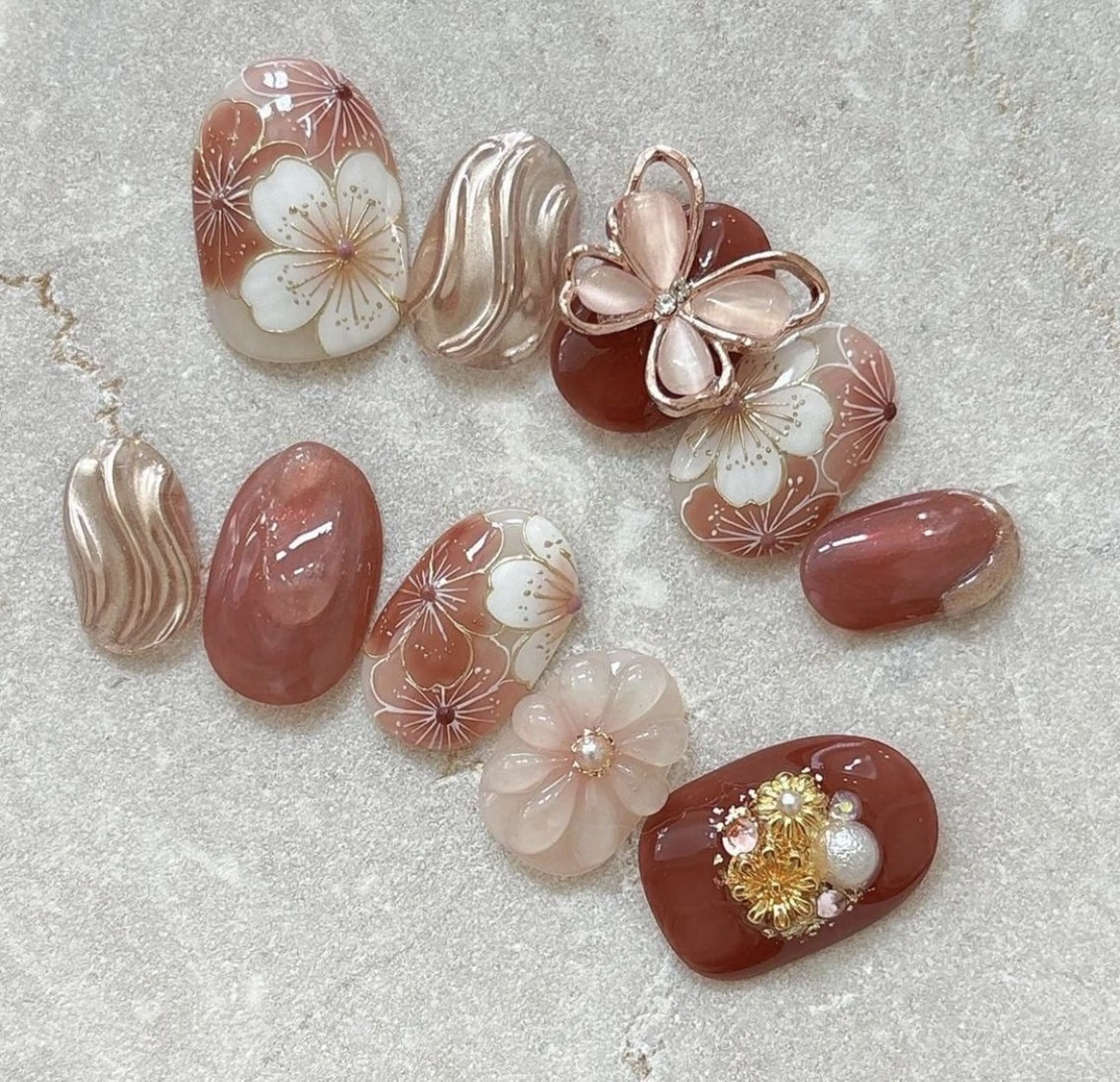 ネイル 韓国ネイル ニュアンスネイル シンプルネイル 春ネイル ワンホンネイル ハンドネイル ハンドケア Nihonthy Nail 新宿所属・Nihonthy Nail 新宿のネイルデザイン