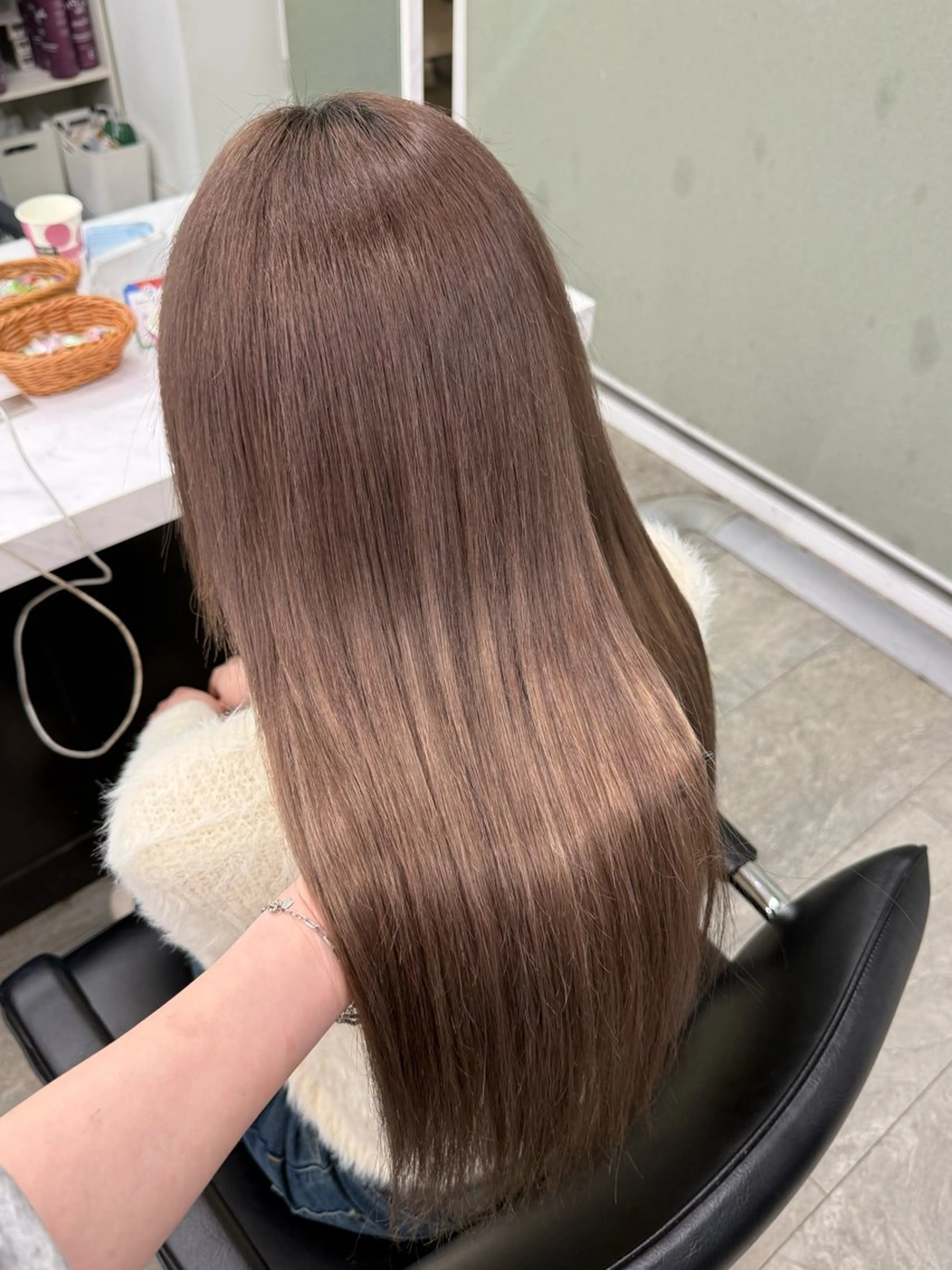 ロング カラー ヘアカラー エクステ miwa 🖤のヘアスタイル