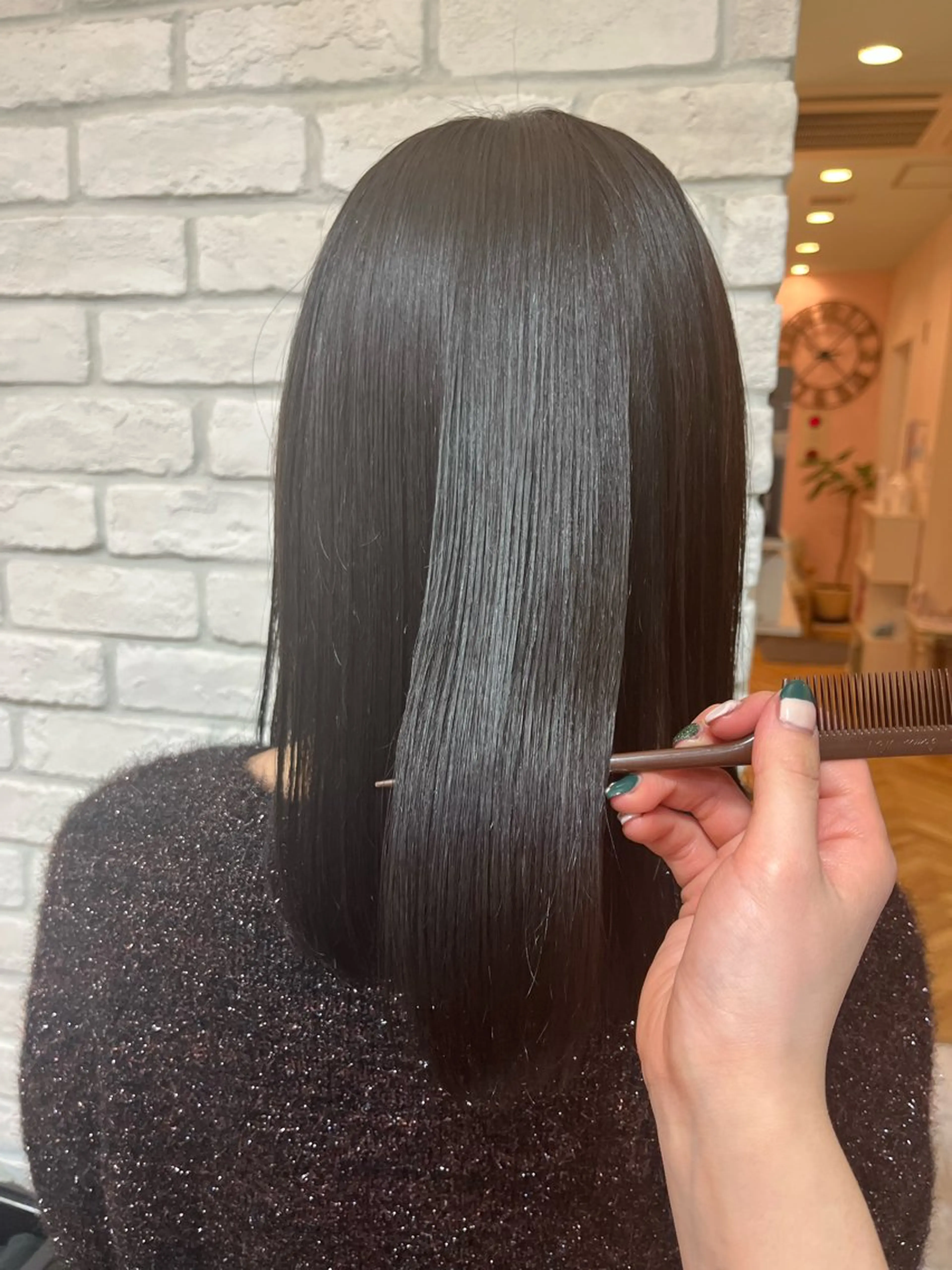 ミディアム カラー 外川 生純美ೀ🌝のヘアスタイル