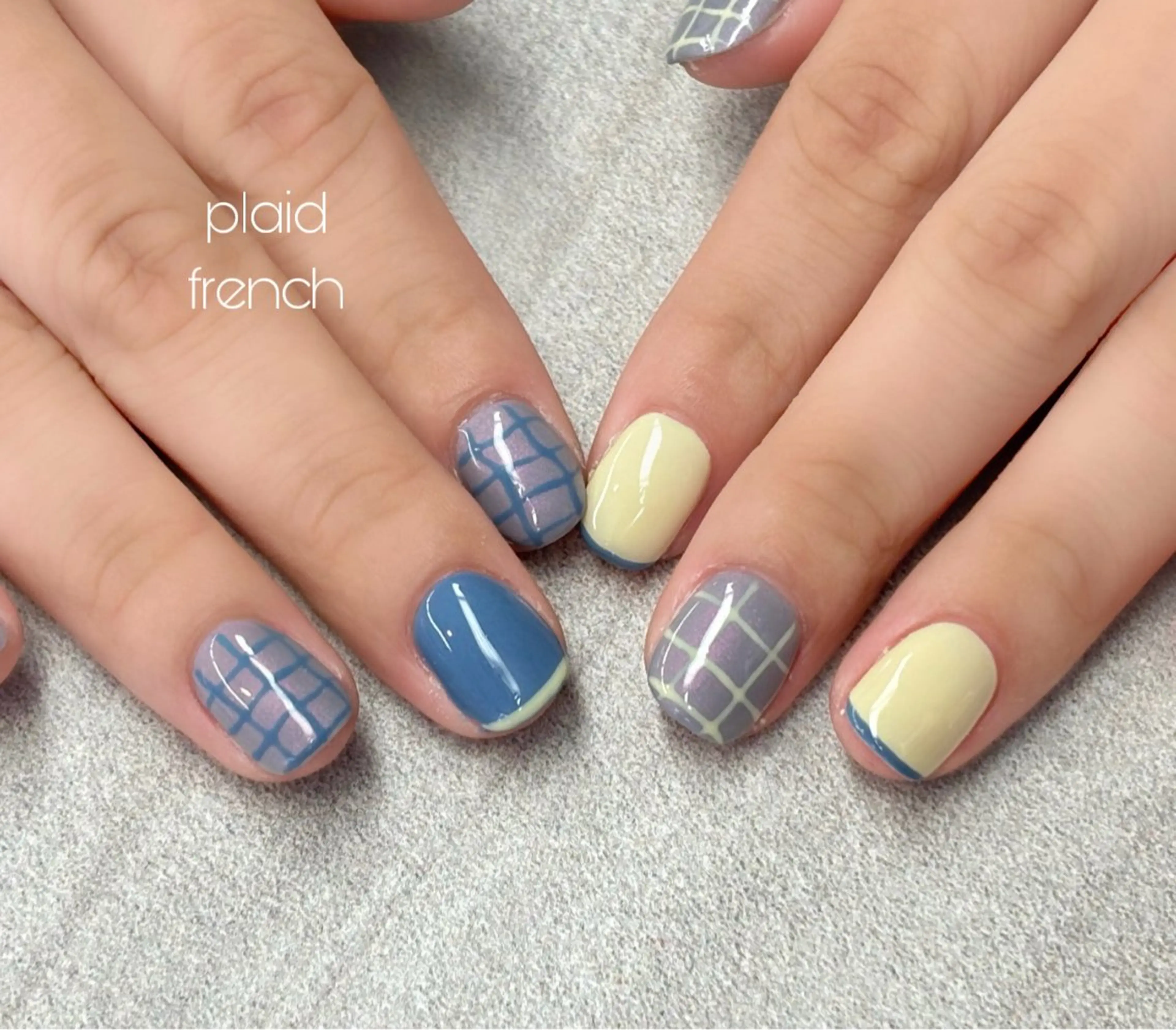 ネイル フレンチネイル LORAN Lim Rinのネイルデザイン