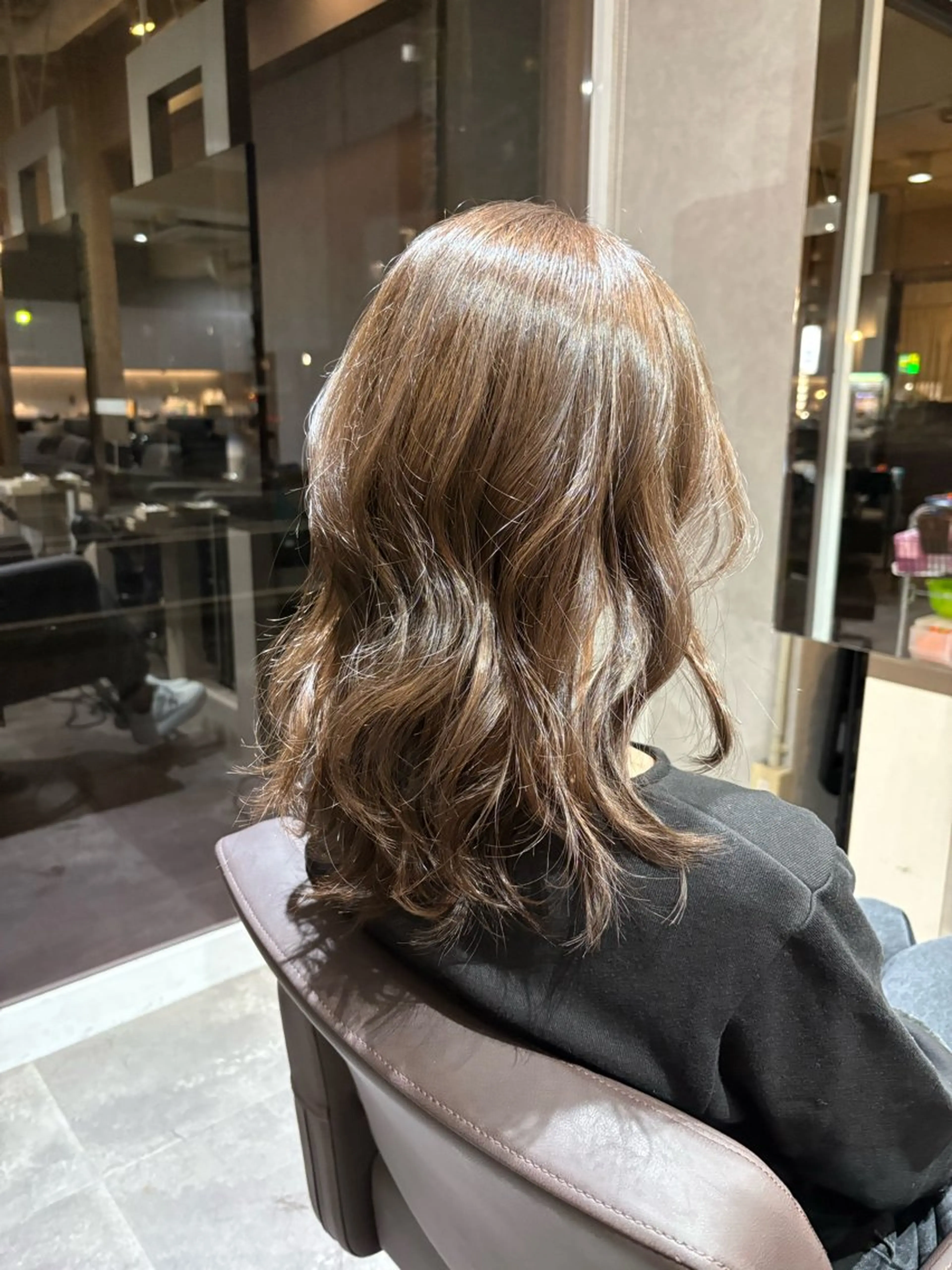 セミロング blue hair create box所属・大原 京利のヘアスタイル