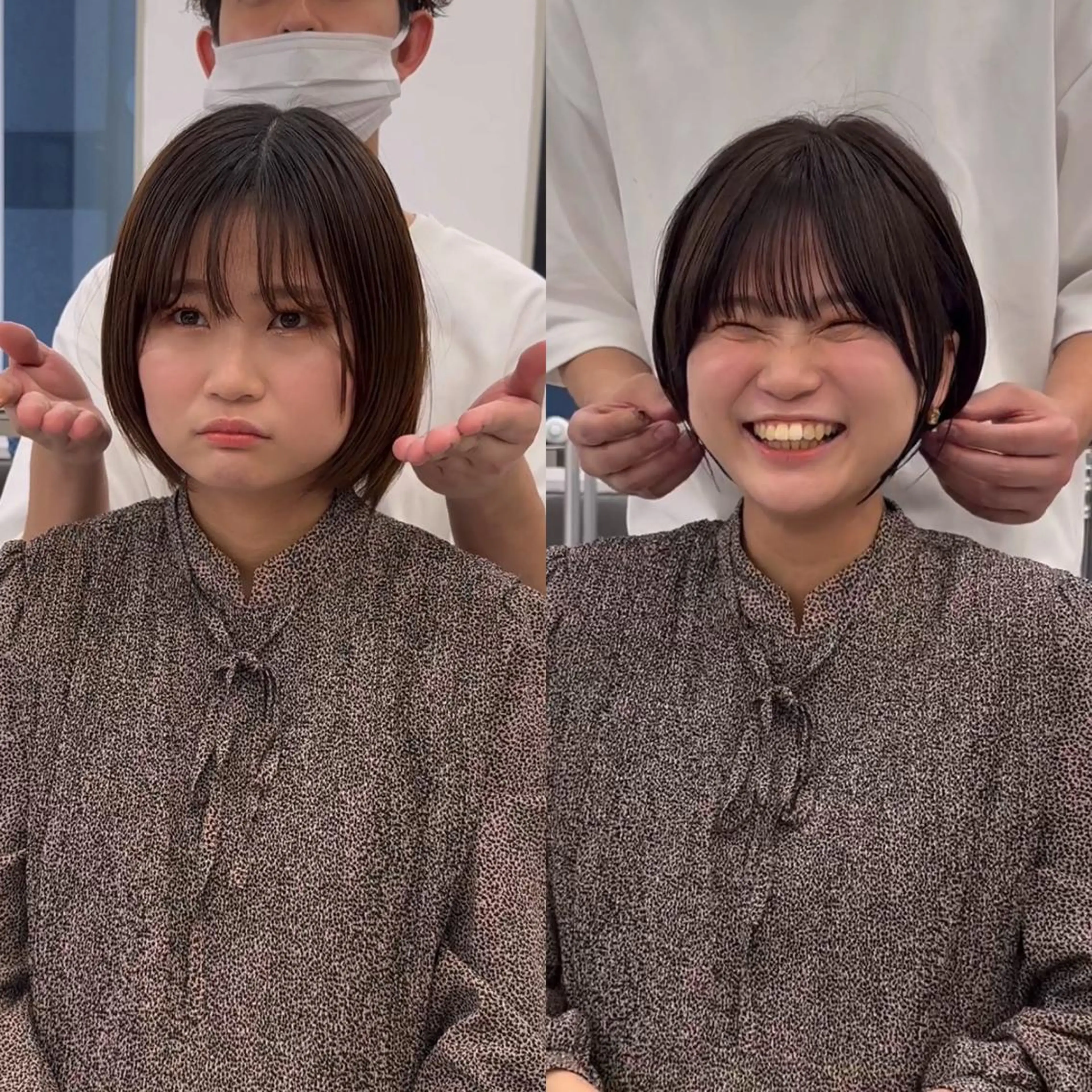 ショート カット トリートメント ショートヘア くすみカラー、大場猛のヘアスタイル