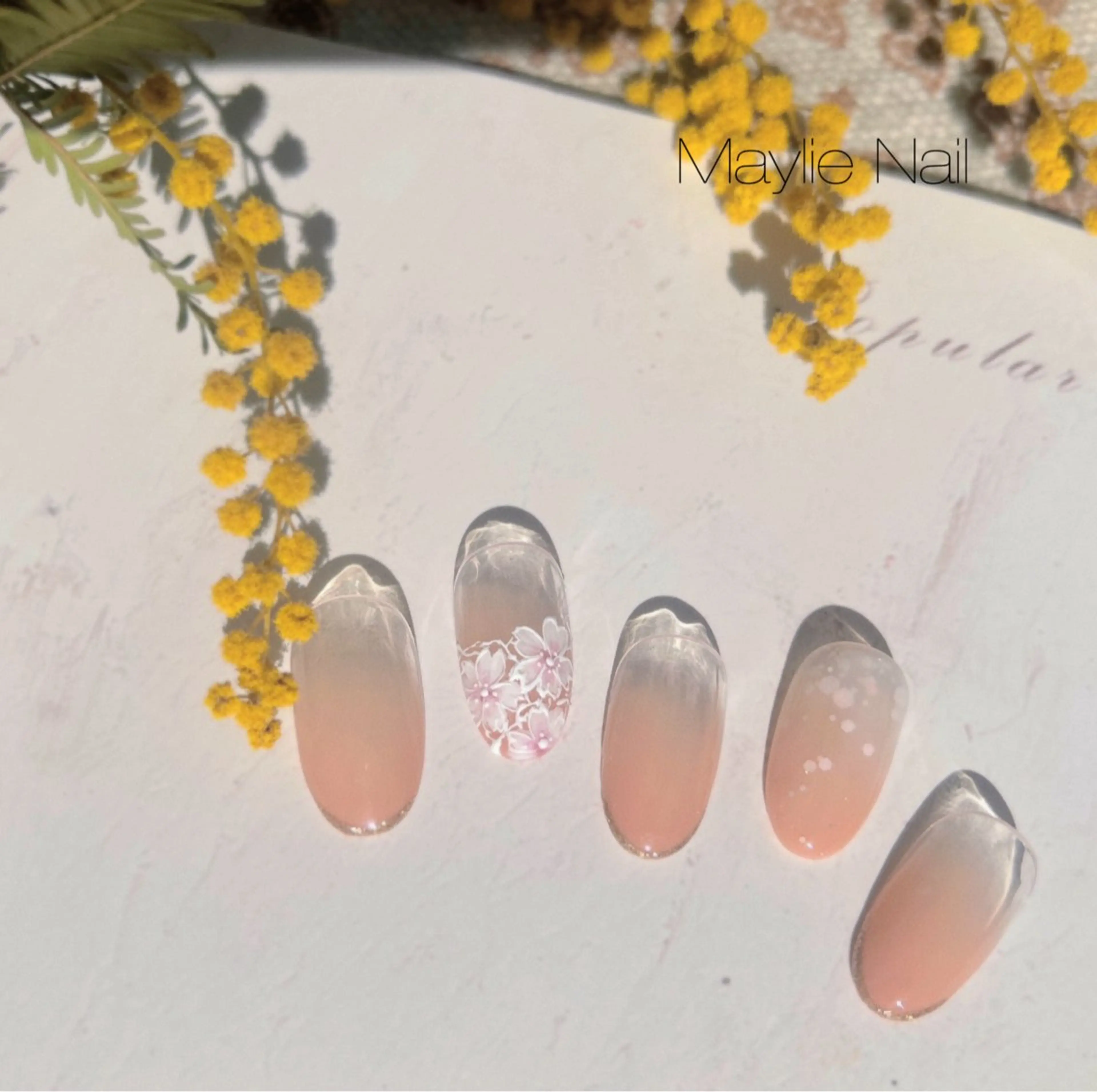 ネイル Maylie nail 大森店所属・大森Maylie Kayaのネイルデザイン