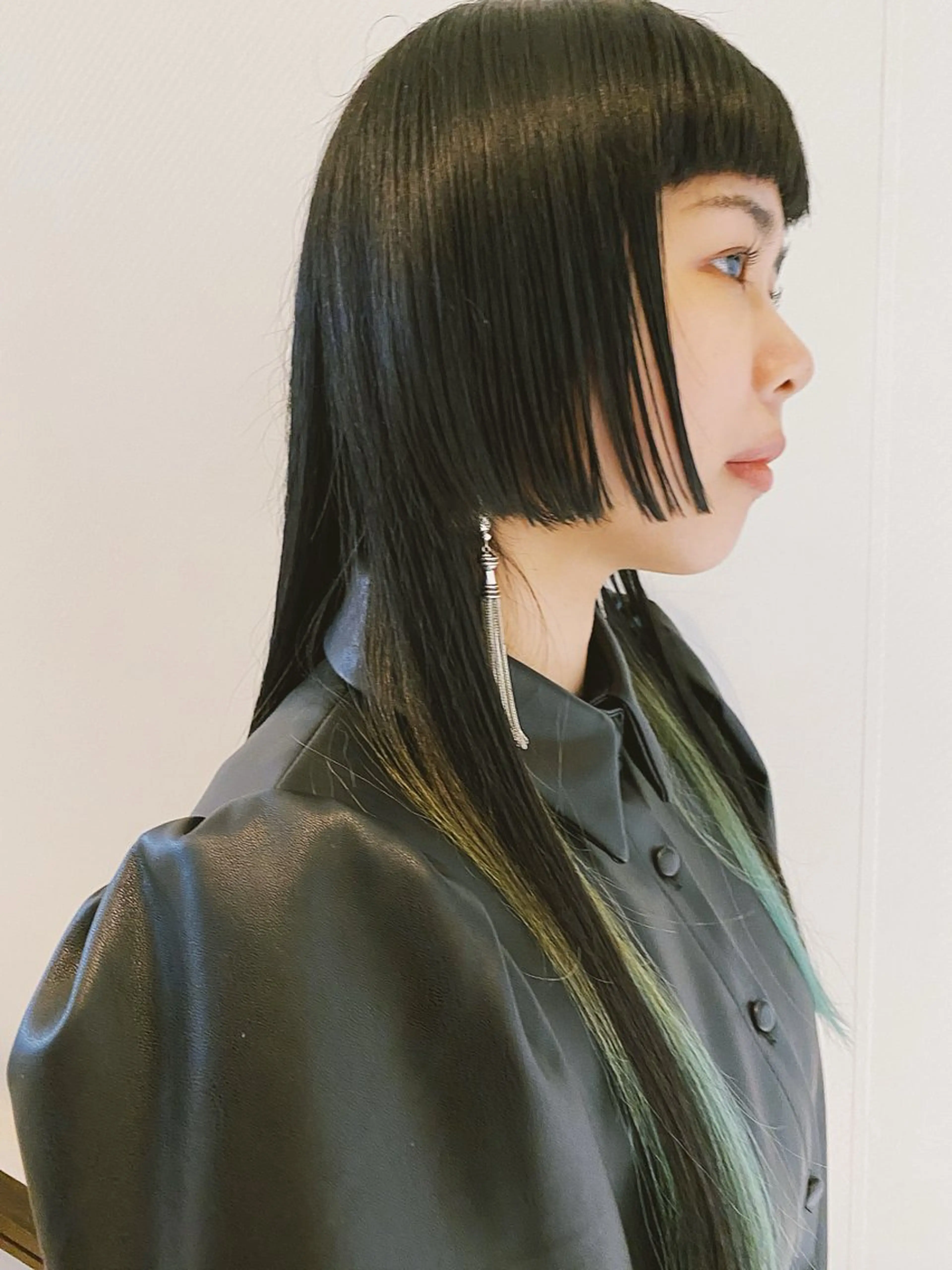 ロング レイヤーカット/ パーマ/鎌田実奈歩のヘアスタイル