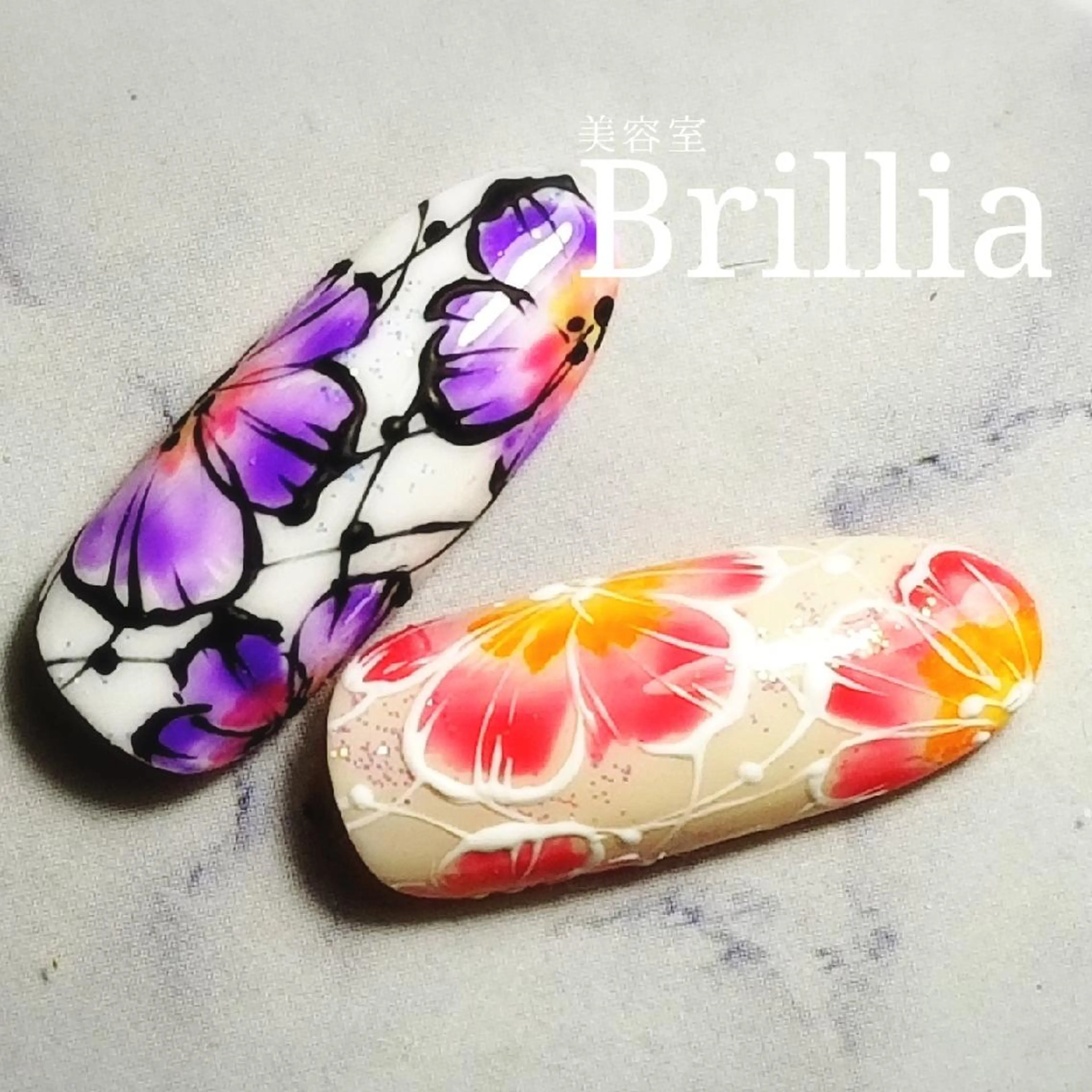 ネイル 柴田 彩のネイルデザイン