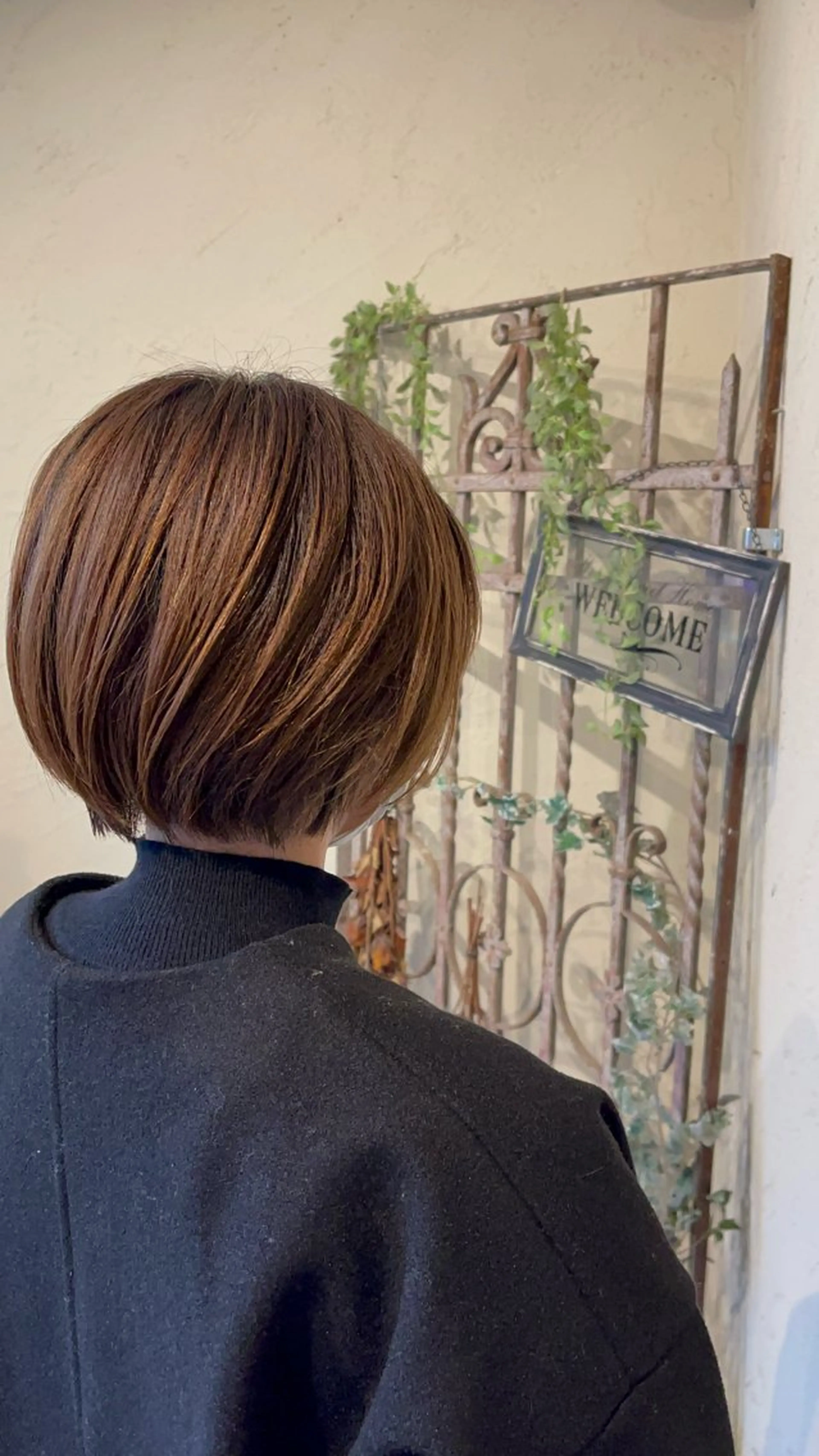 ショート カラー ボブ カット ヘアカラー トリートメント ショート/ボブ アンドウ☺︎のヘアスタイル