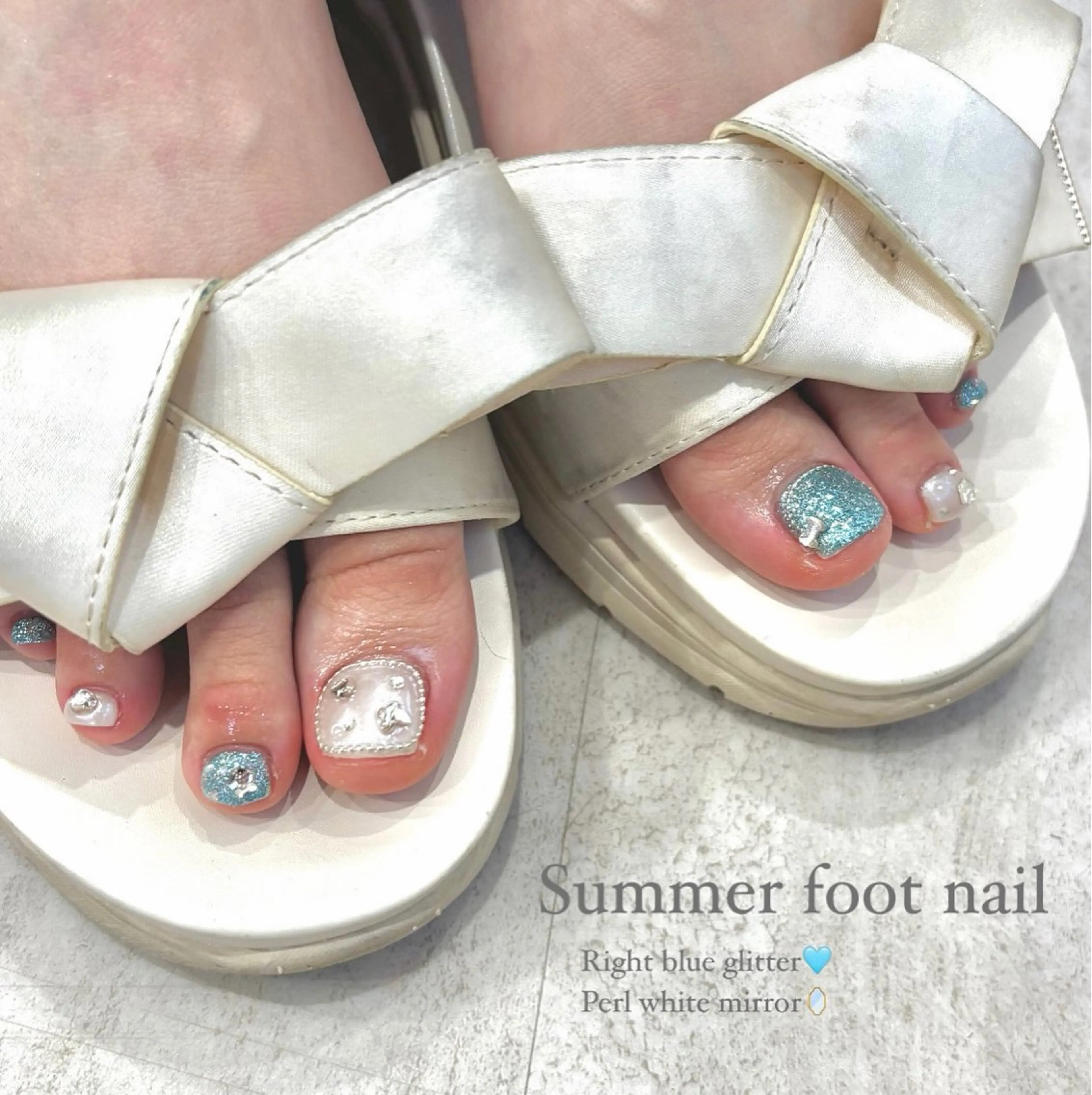 オフなしフットおまかせデザイン🧸の写真