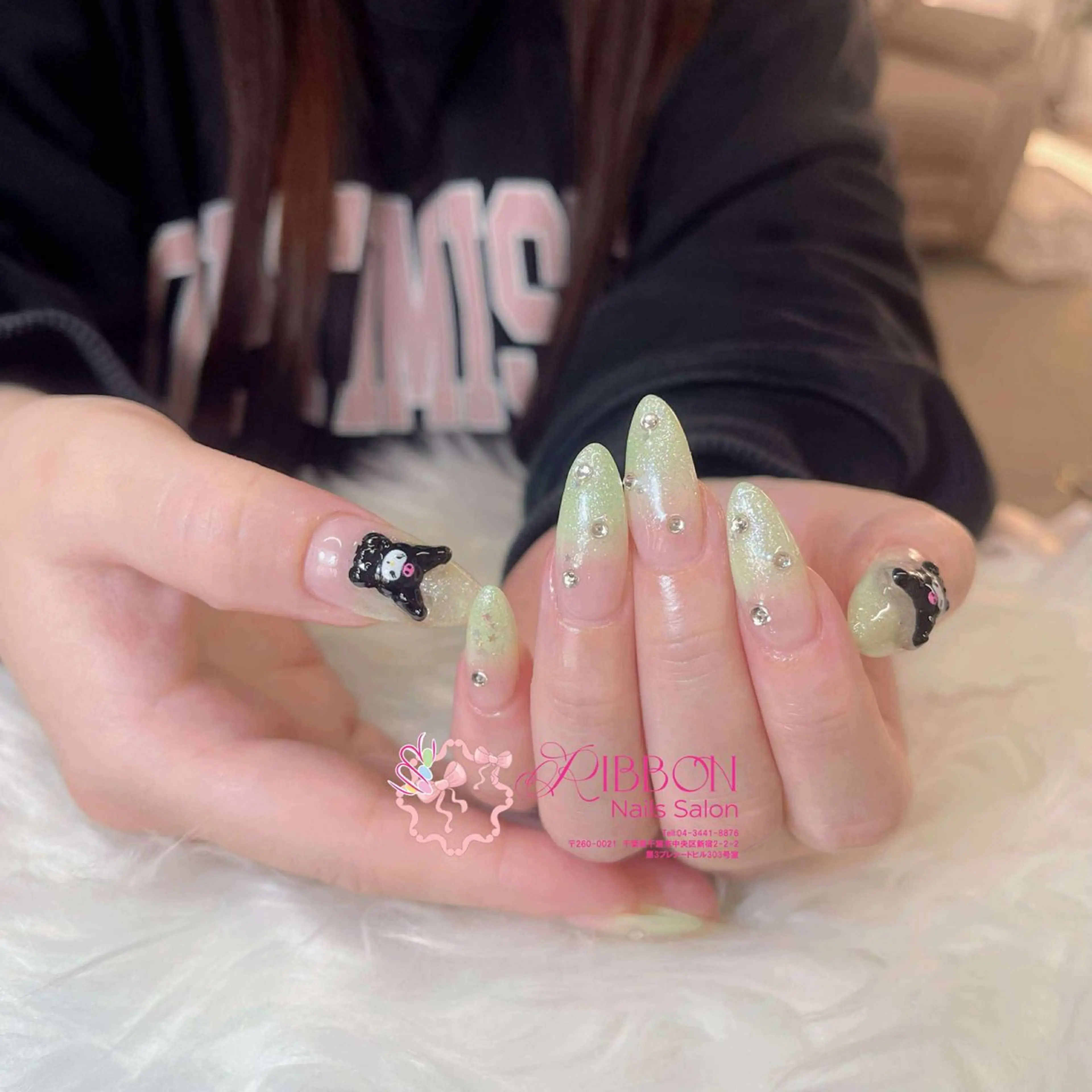 ネイル チークネイル フットネイル フレンチネイル グラデーション 韓国ネイル Ribbonnail staffのネイルデザイン