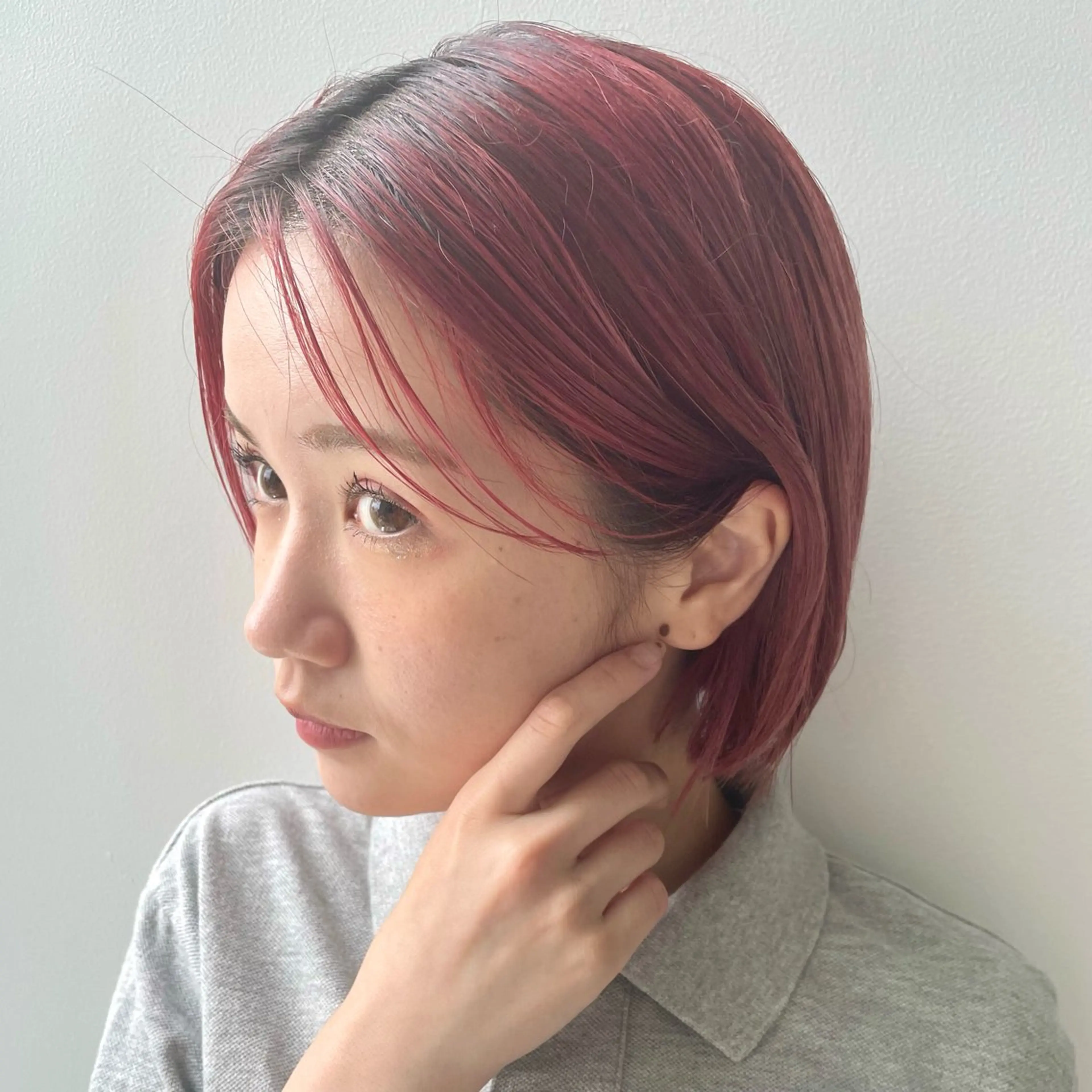 ミディアム カットモデル募集 nanami‪ ꪔ̤のヘアスタイル