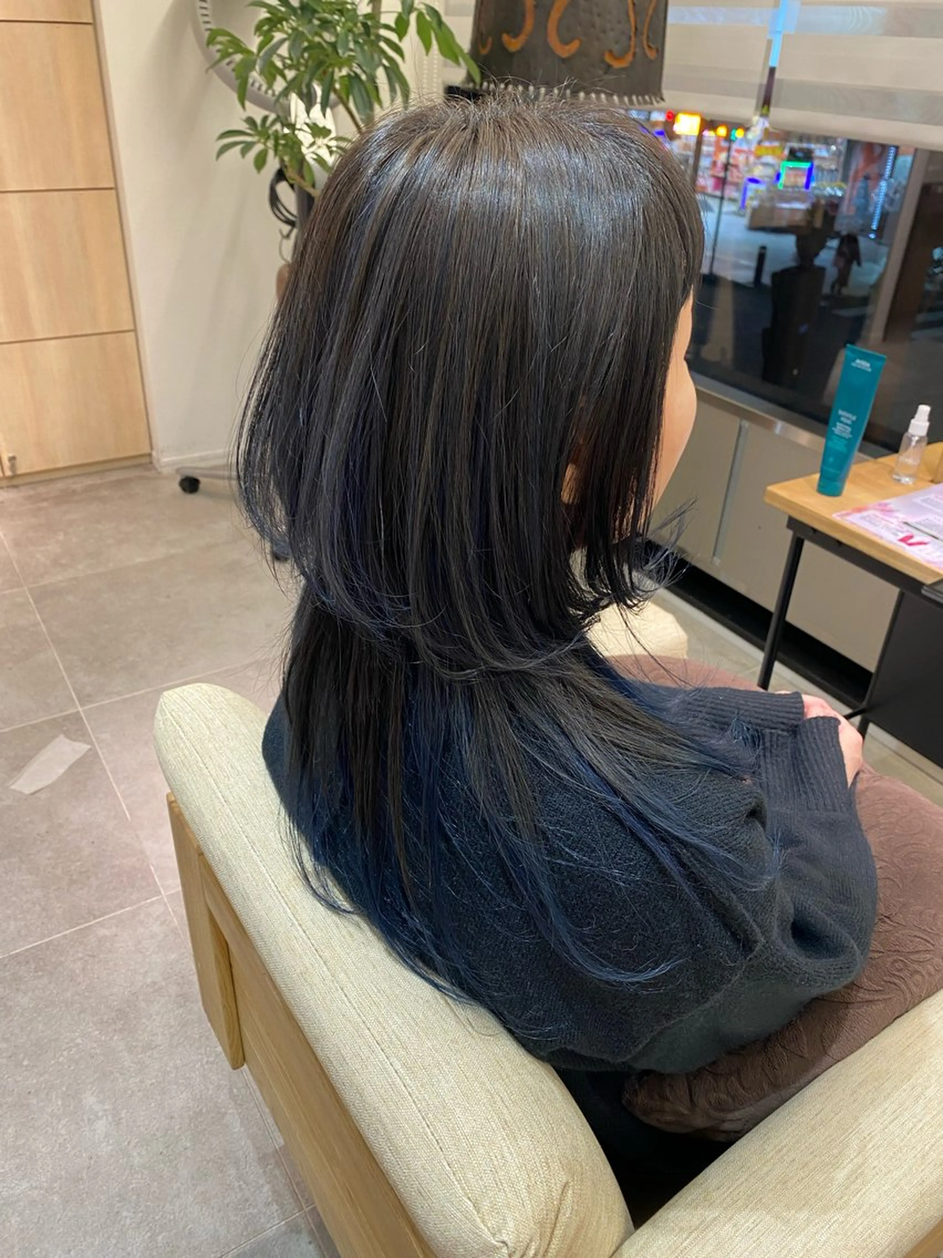 ロング ウルフカット カット ヘアカラー sea's所属・ヒラカホ/矢場町/ ブリーチ/似合わせのヘアスタイル