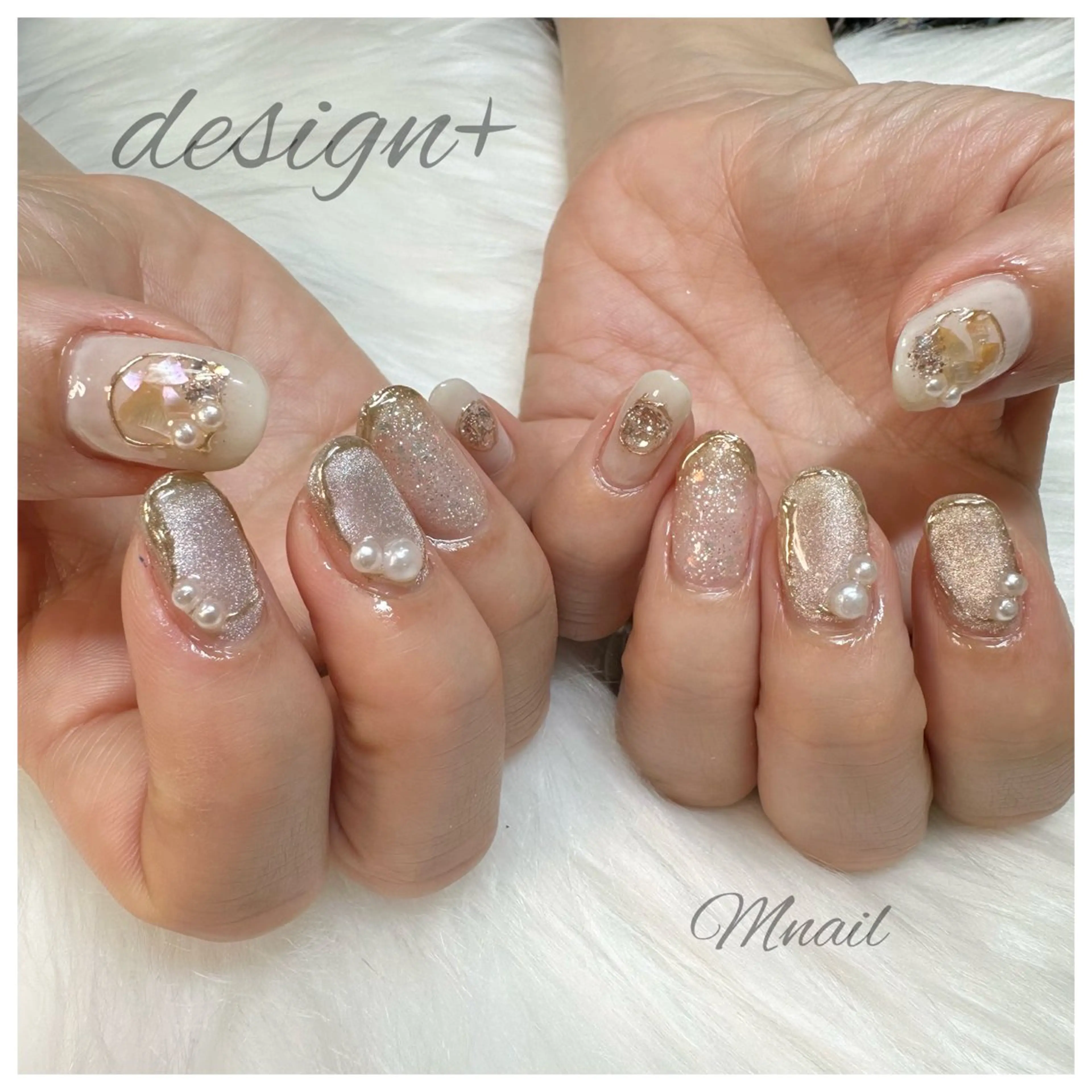 ネイル 卒業式 ハンドネイル ハンドケア Mnail ちひろのネイルデザイン