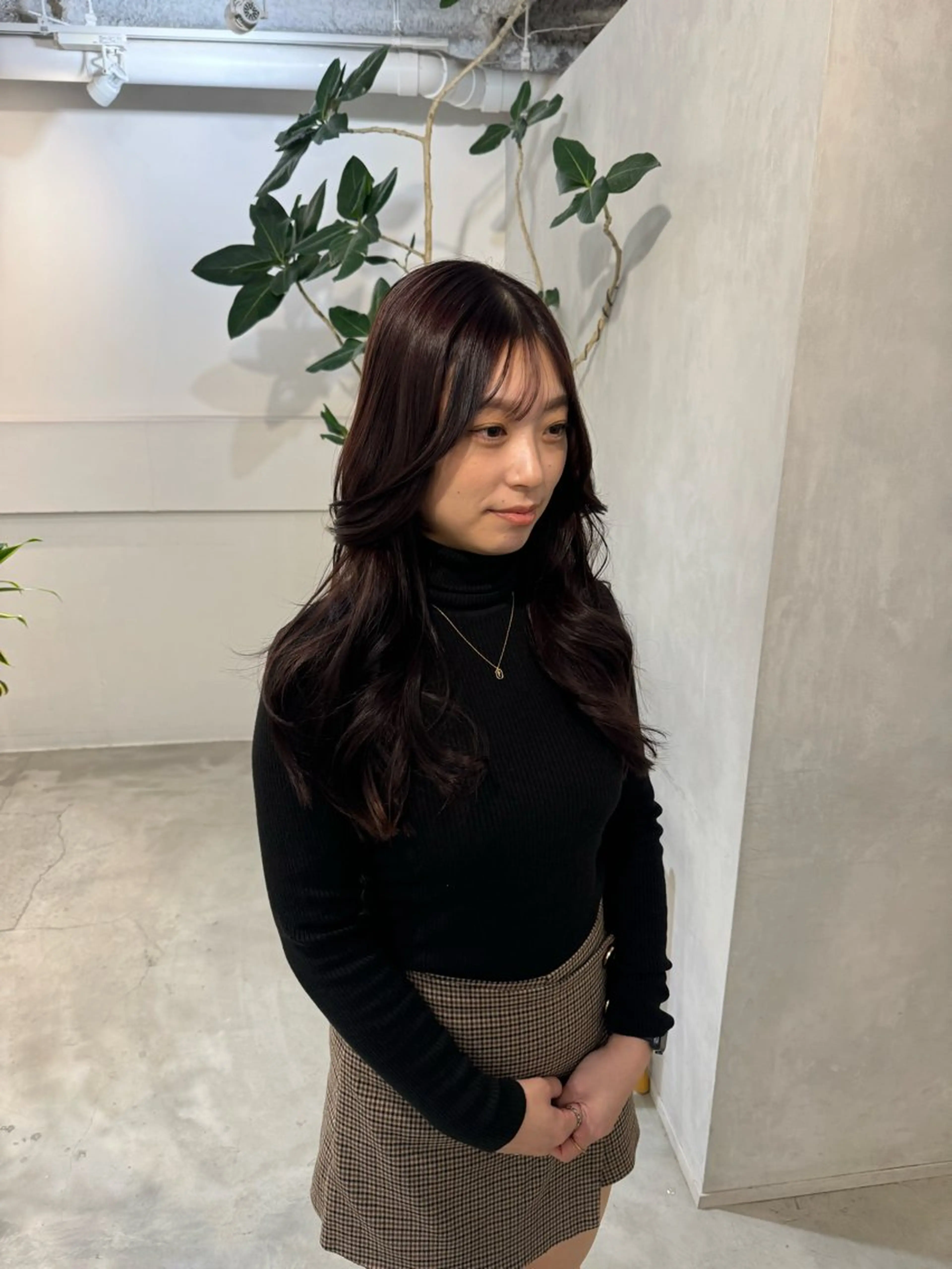 セミロング カット ヘアセット 顔周りcut・ご相談 ＝新宿しずく🇰🇷のヘアスタイル