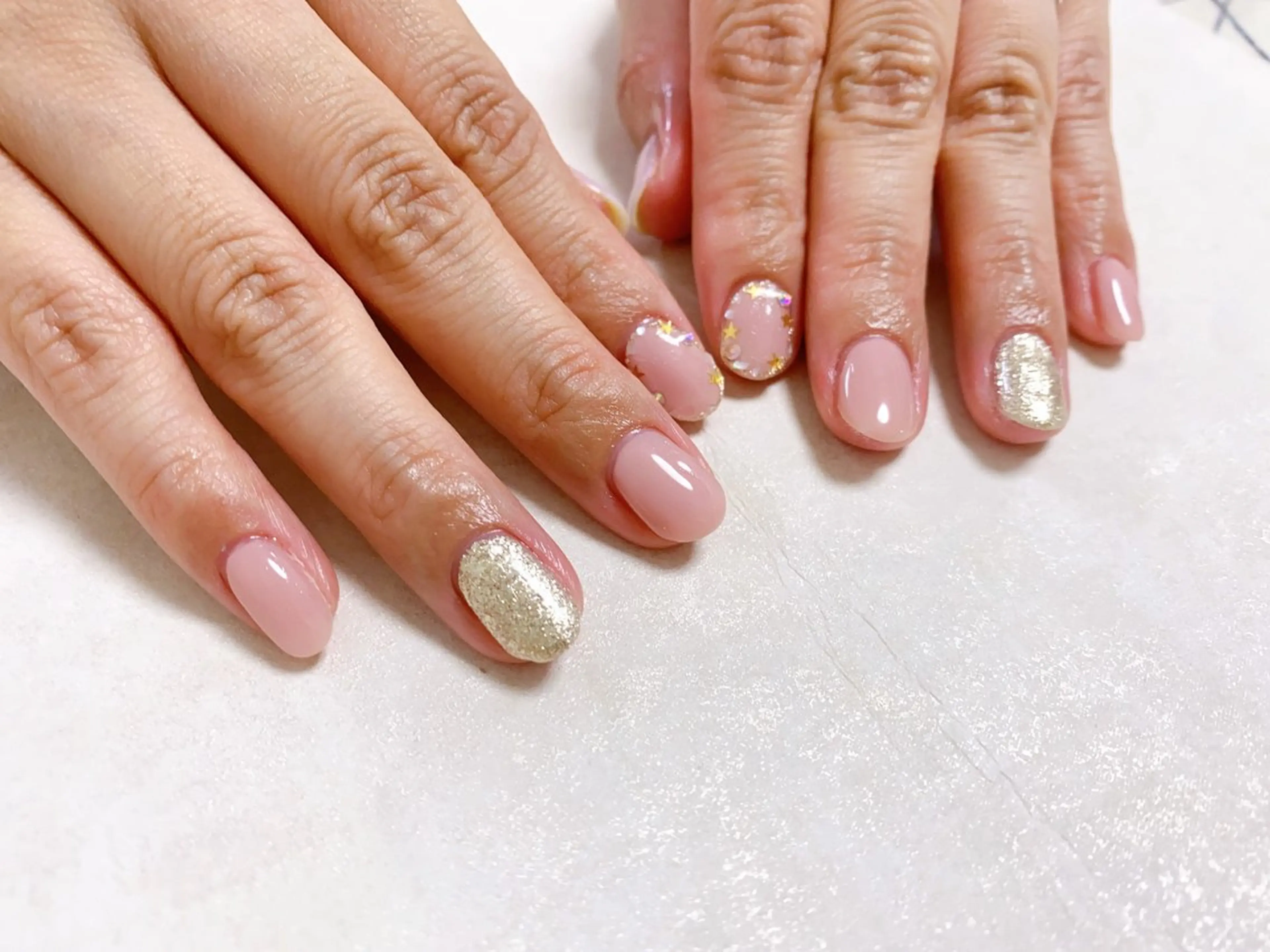 ネイル オーロラネイル フラワーネイル フットネイル フレンチネイル ジェルネイル Mogu nail 二子玉川のネイルデザイン