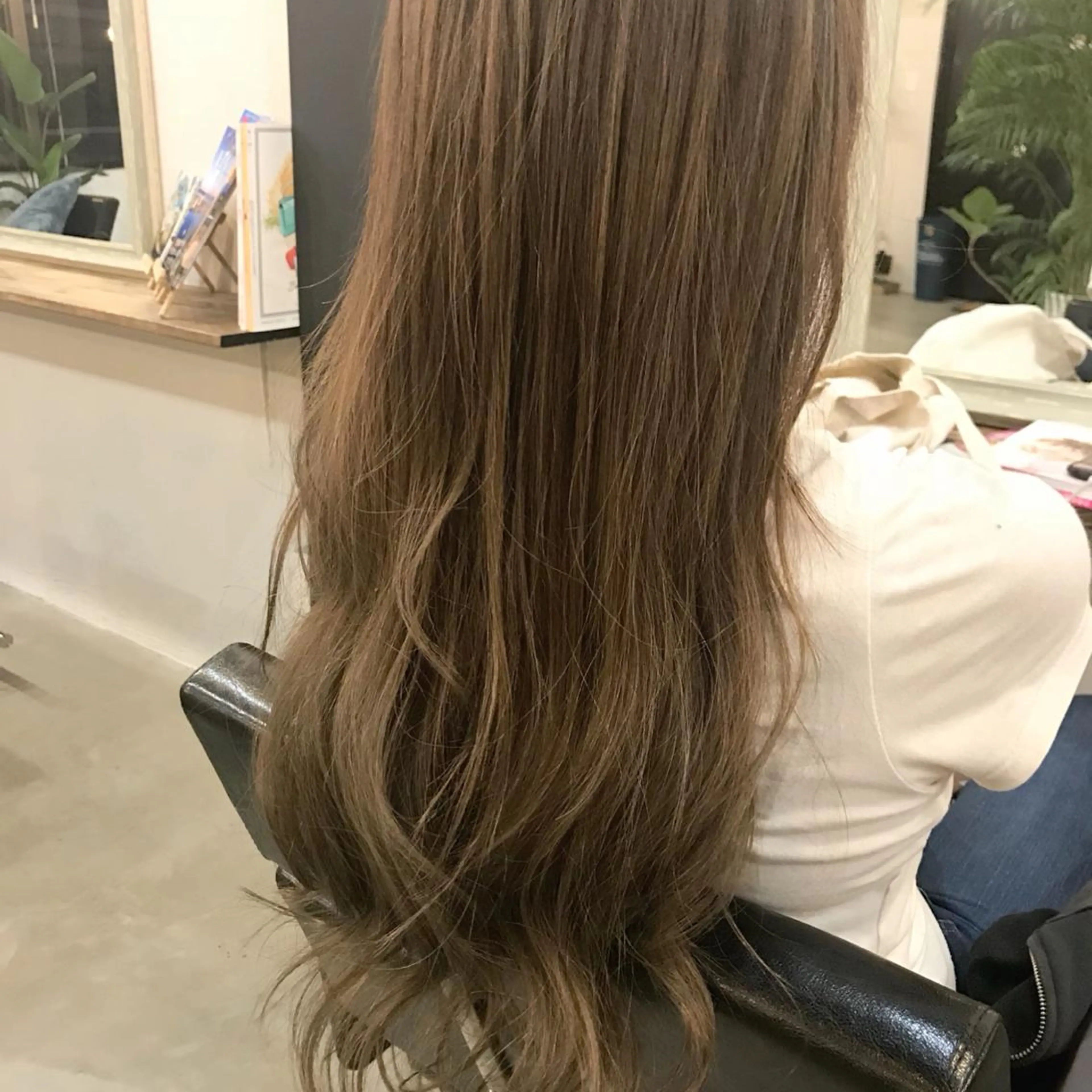 ロング カラー メンズ限定クーポン シェアサロン博多のヘアスタイル