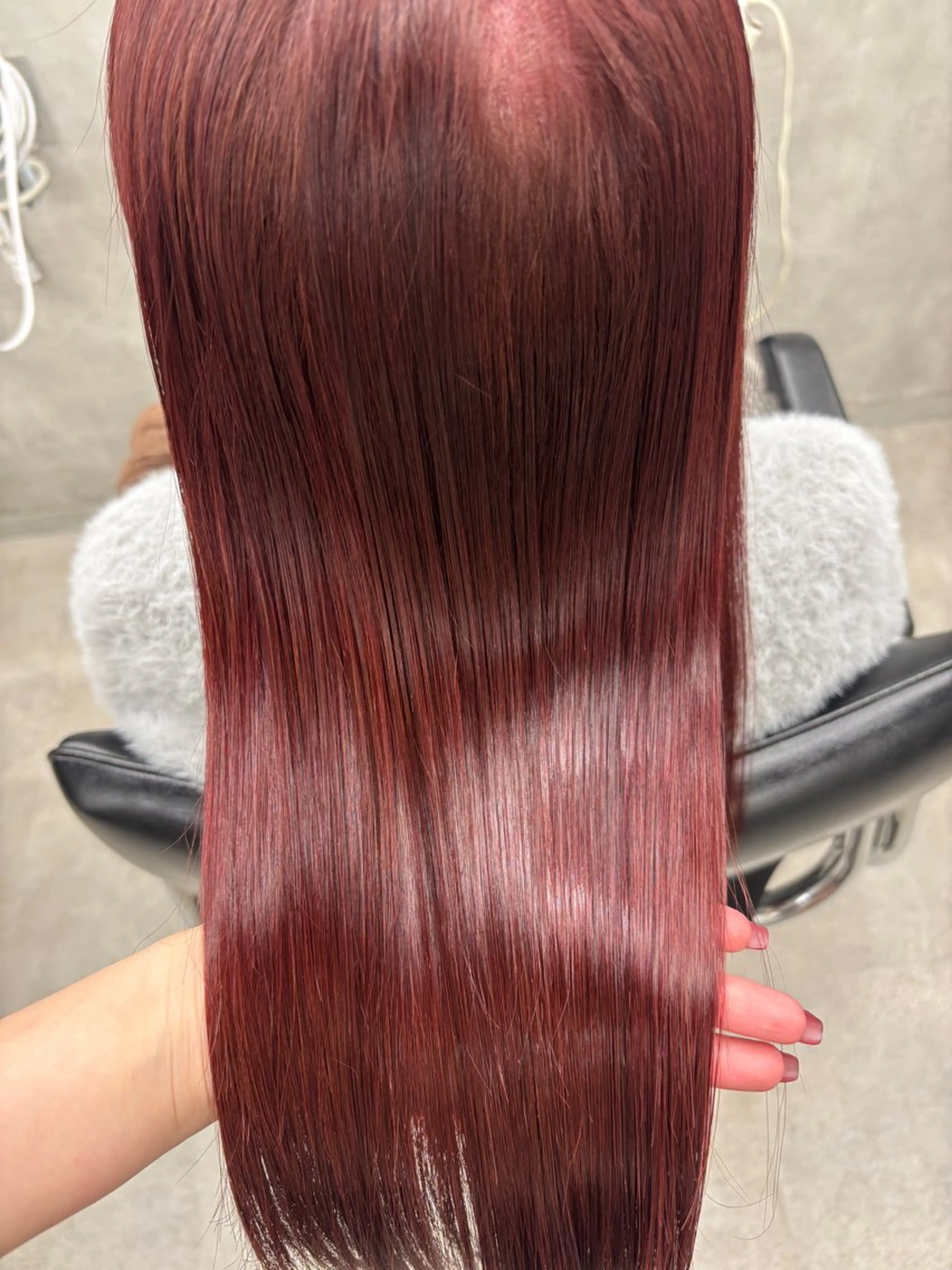 ロング ヘアカラー 宮尾 星夢のヘアスタイル