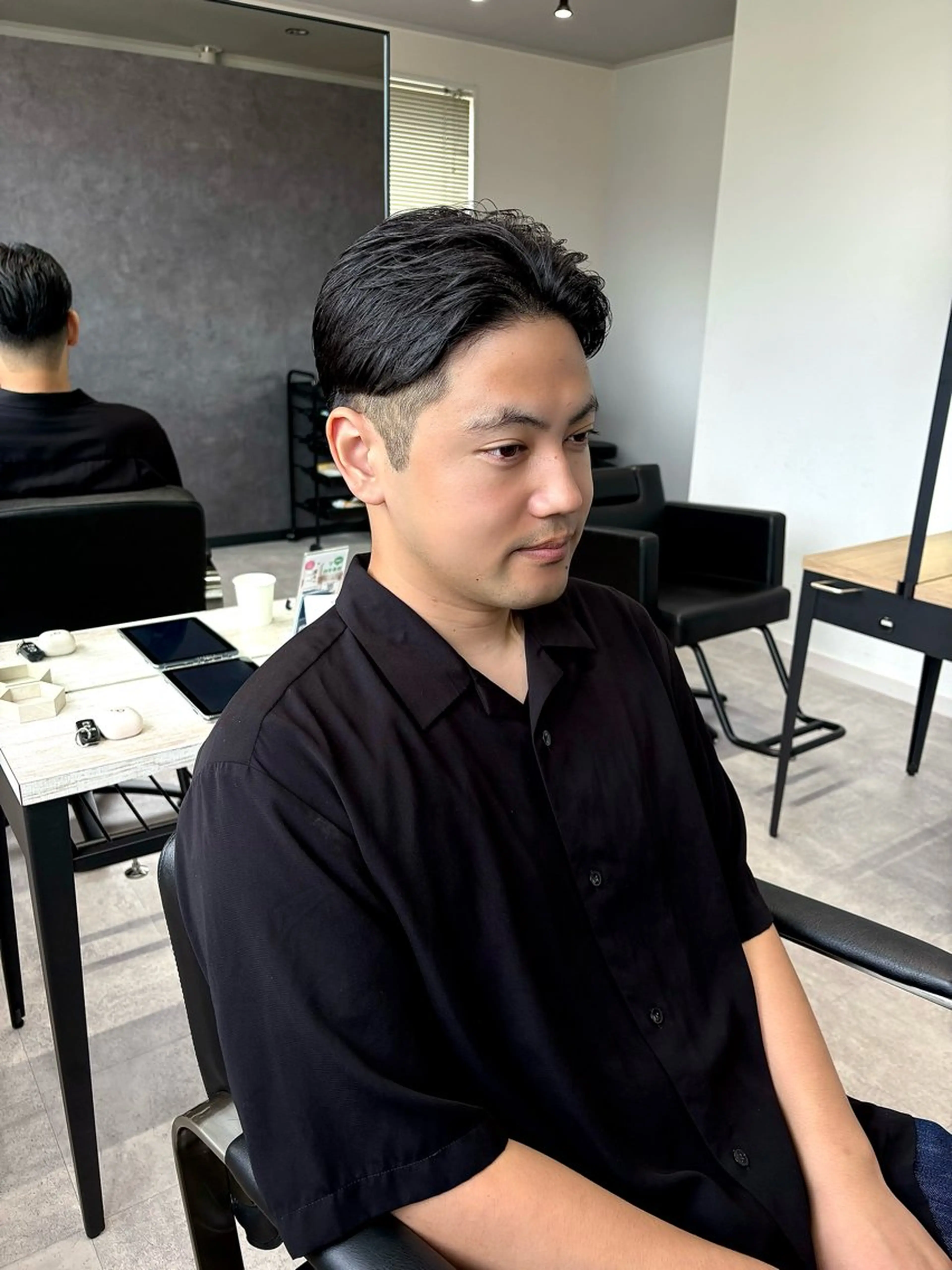 【 ご新規様限定 】men'sカット＋縮毛矯正＋専用トリートメント✨️の写真