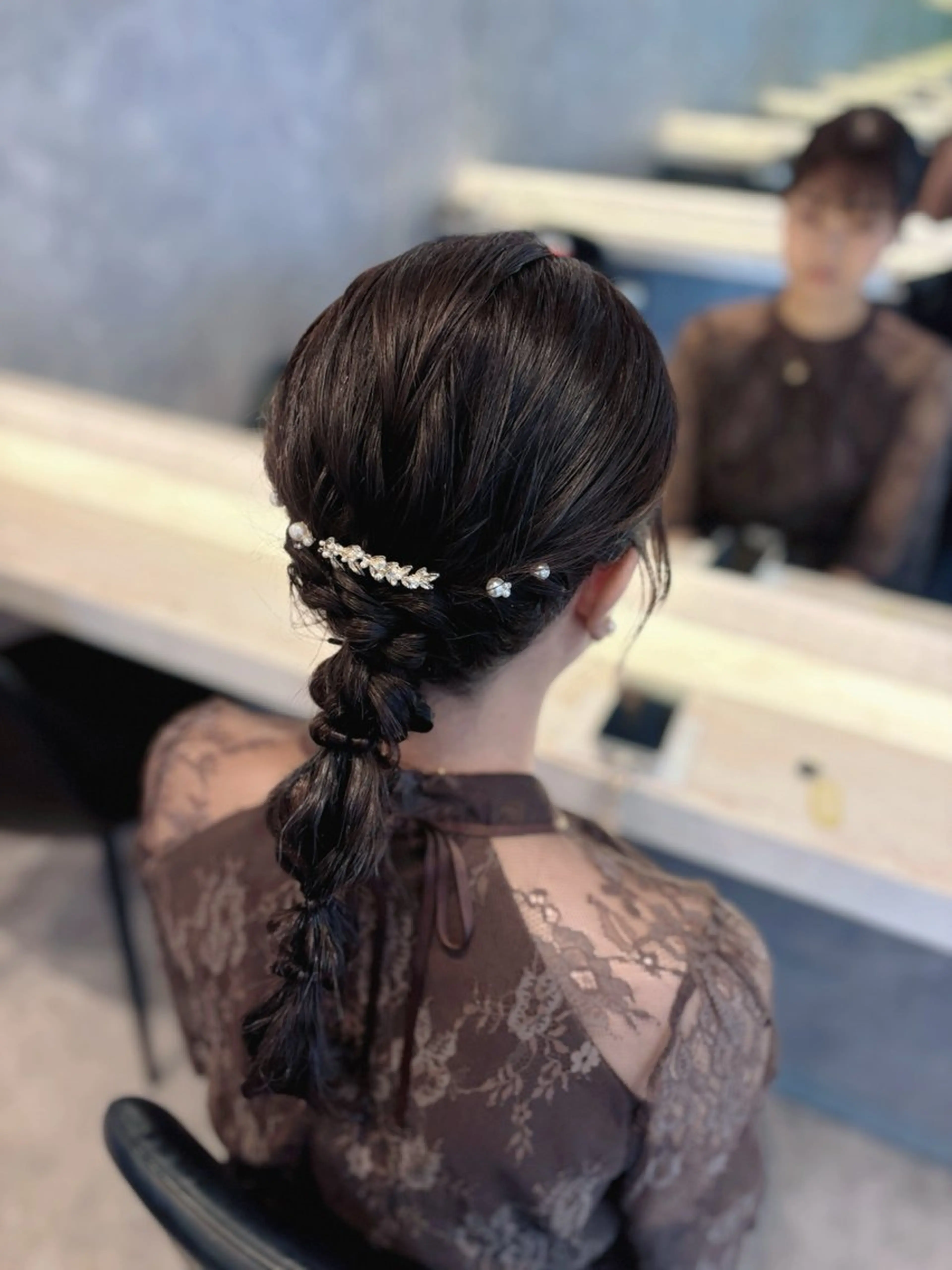 ヘアアレンジ ヘアセット Maho ブリーチモデル募集中のヘアスタイル