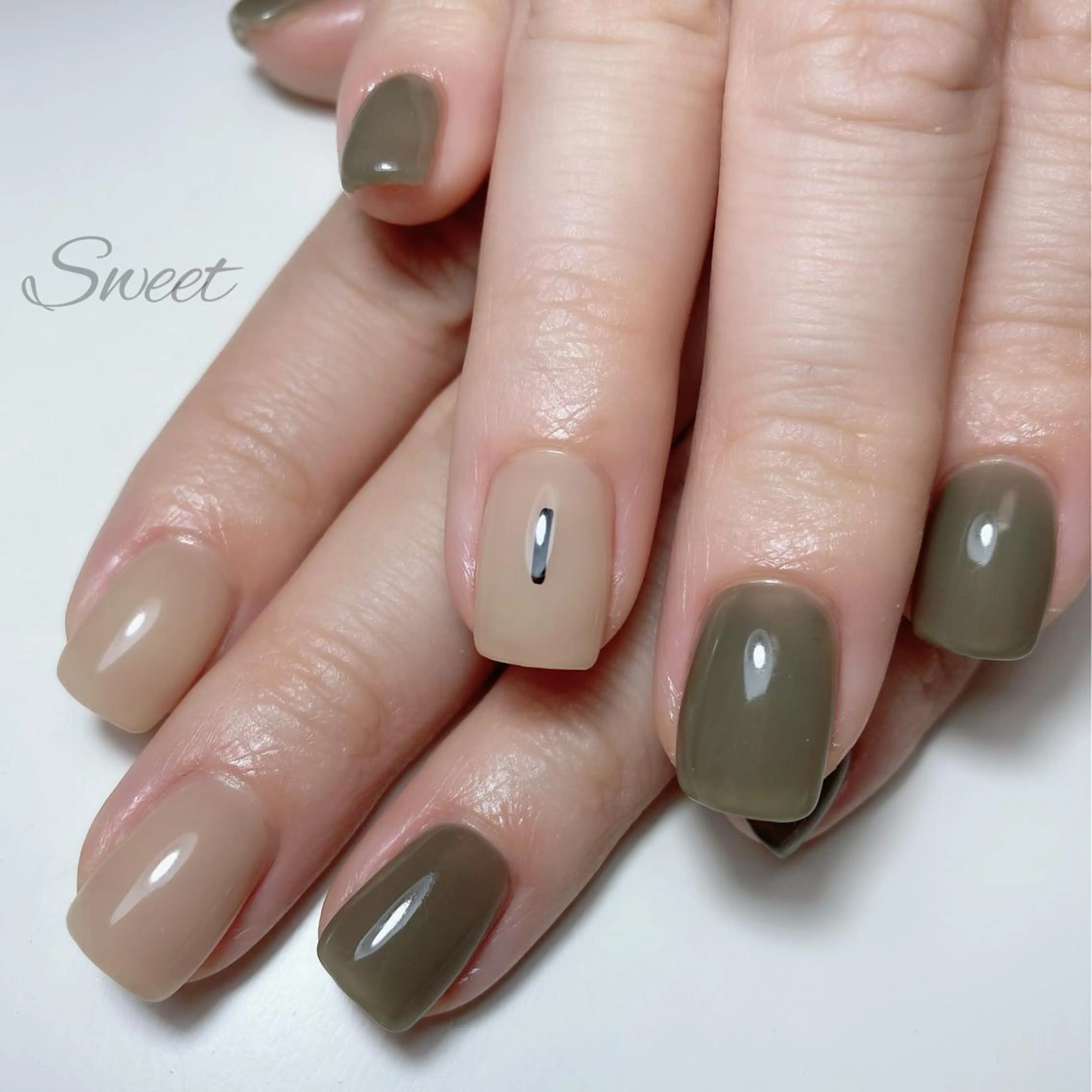 ネイル sweet 仲野陽子のネイルデザイン