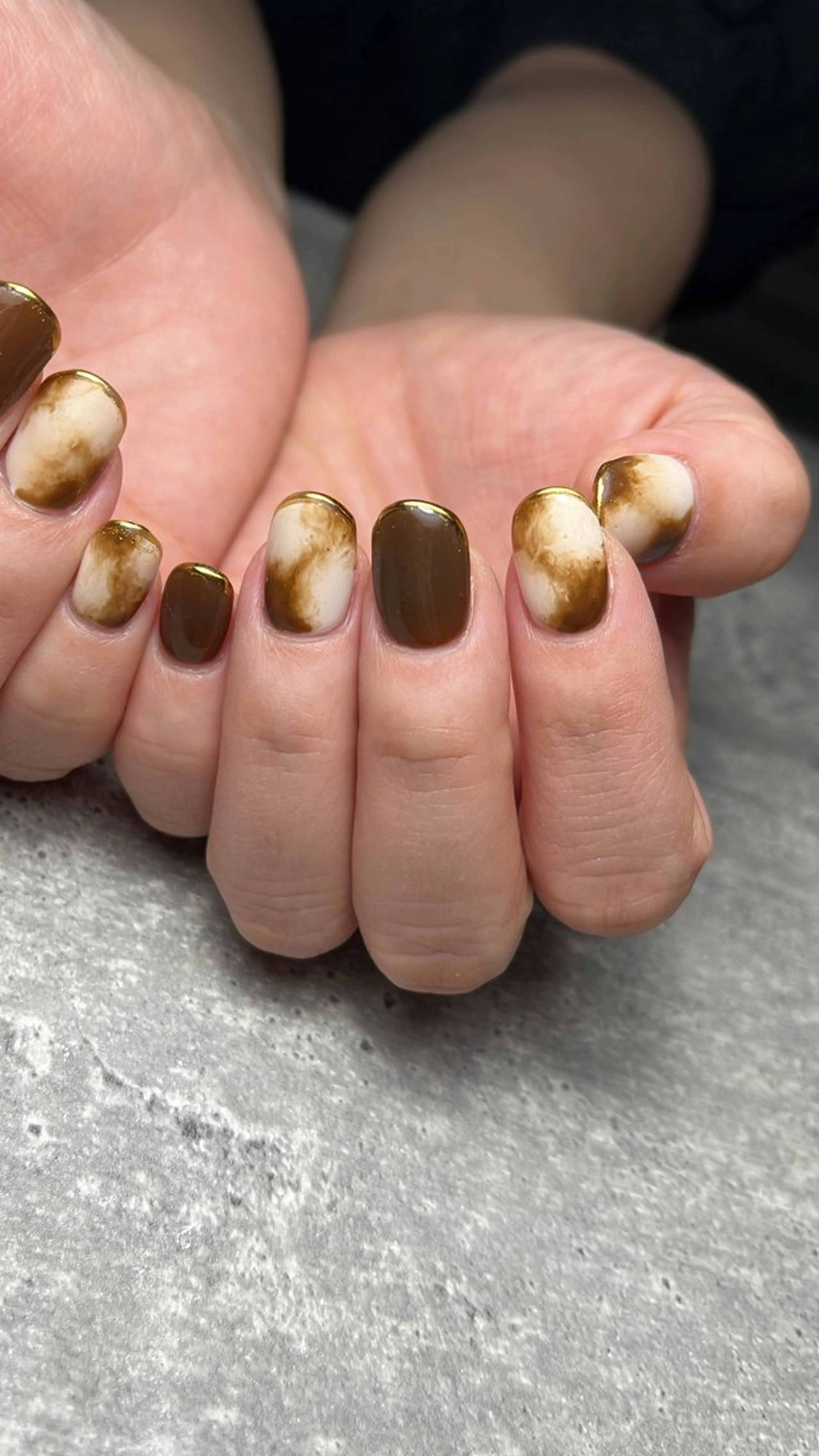 ネイル ミラーネイル HAIR salonTARGET所属・_______ SAKI NAIL.のネイルデザイン