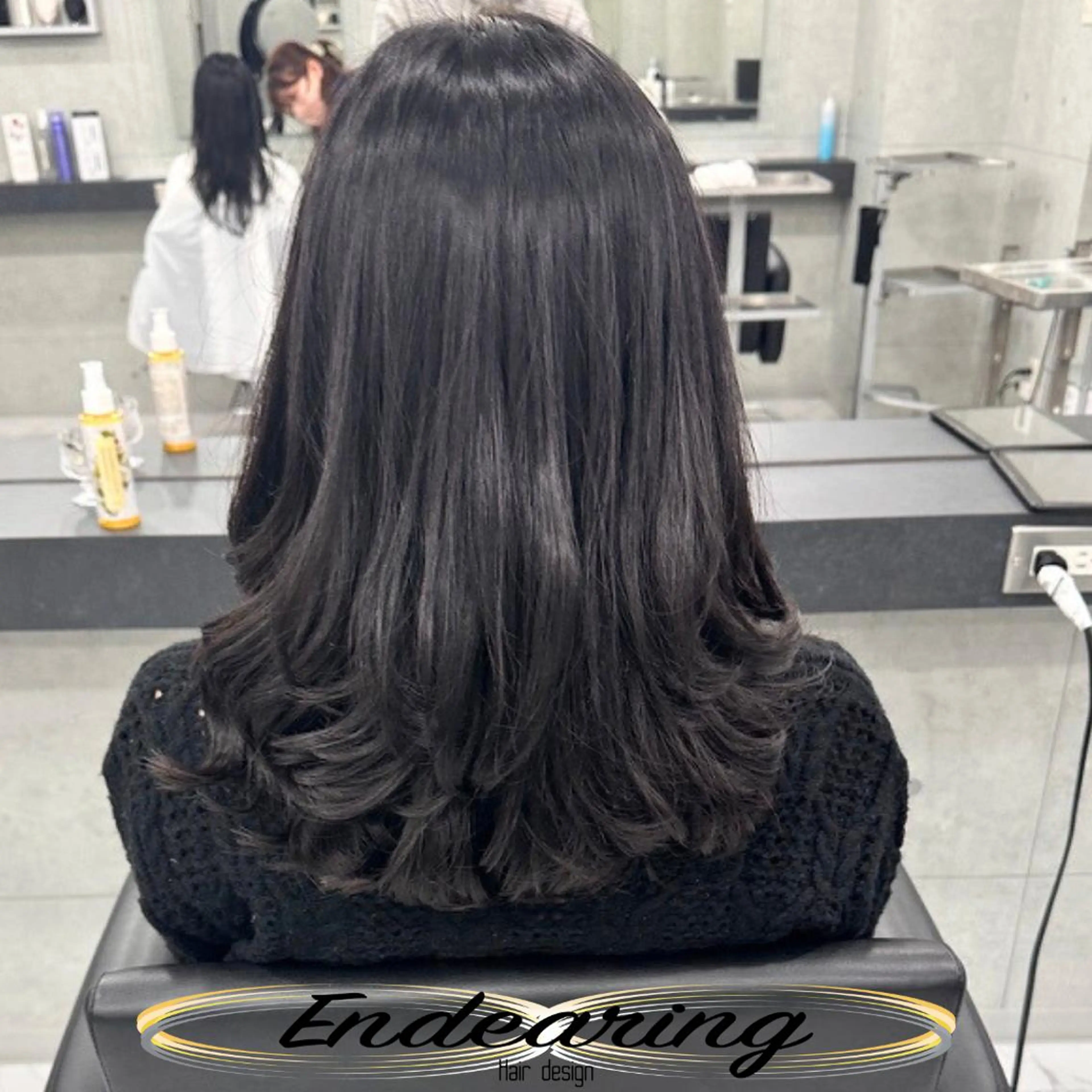 パーマ デジタルパーマ カット パーマ トリートメント Endearing 銀座/レイヤーカットのヘアスタイル