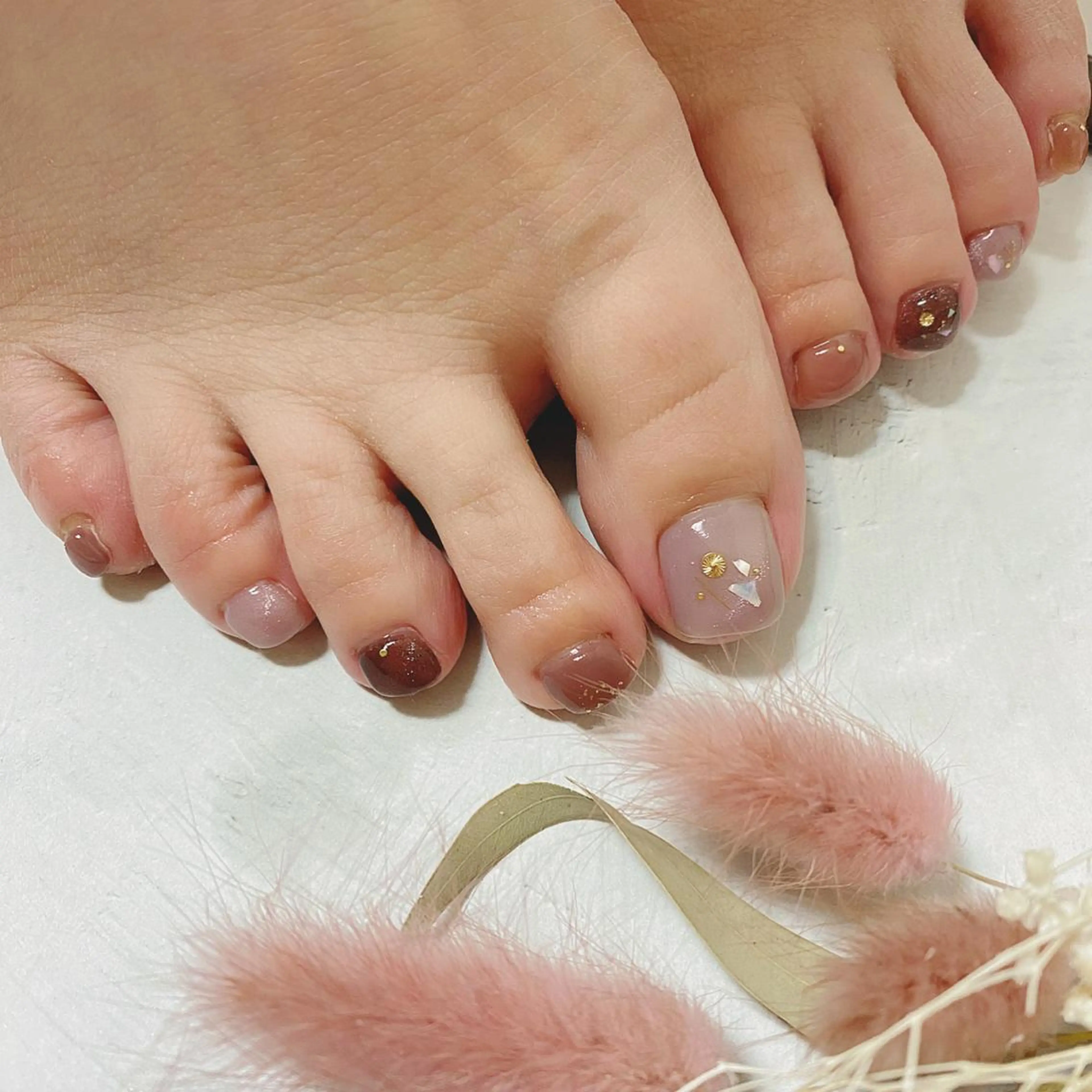 ネイル ネイルPetit Ribbonのネイルデザイン