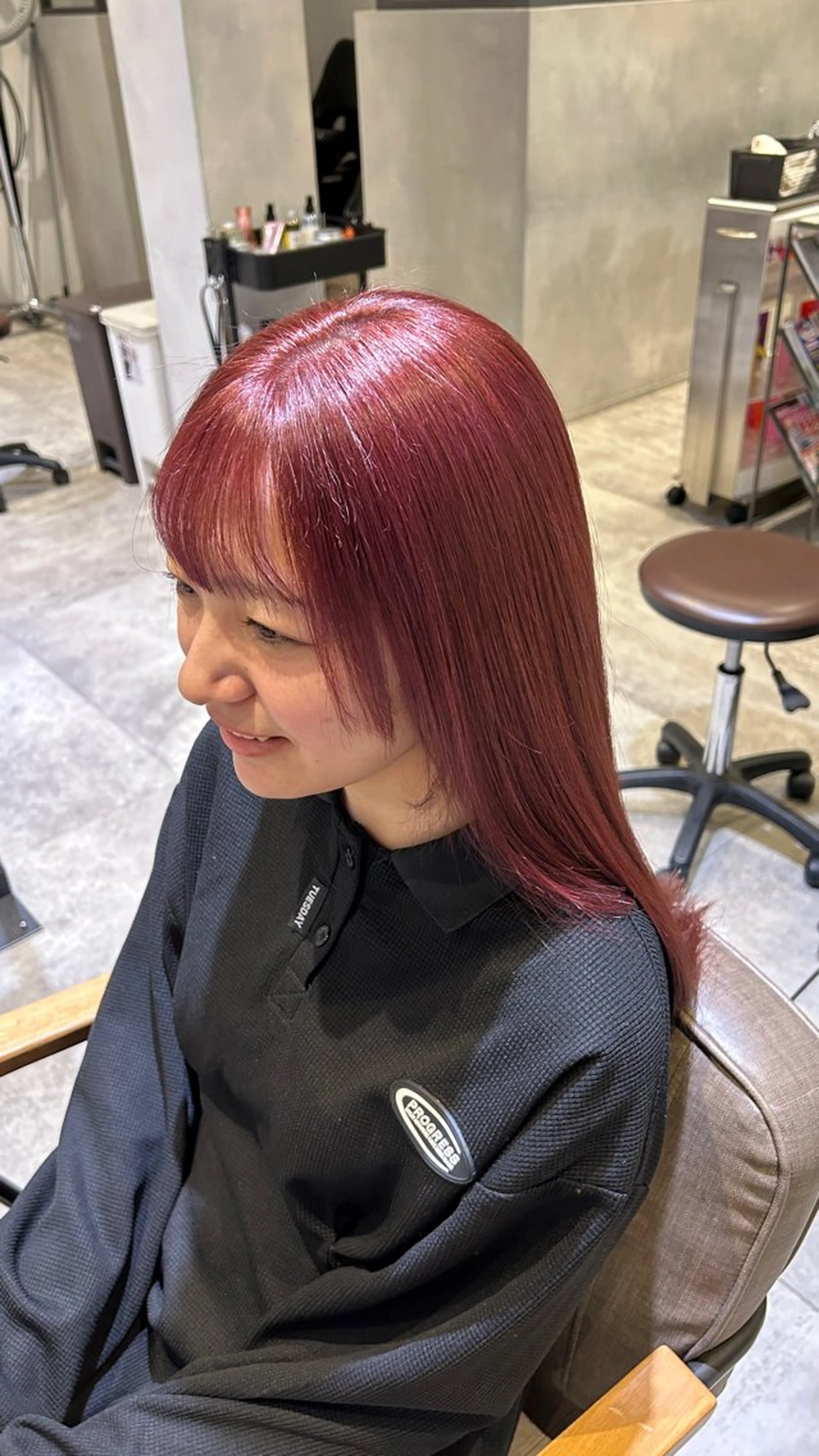 カラー Gate所属・鈴木 あやかのヘアスタイル