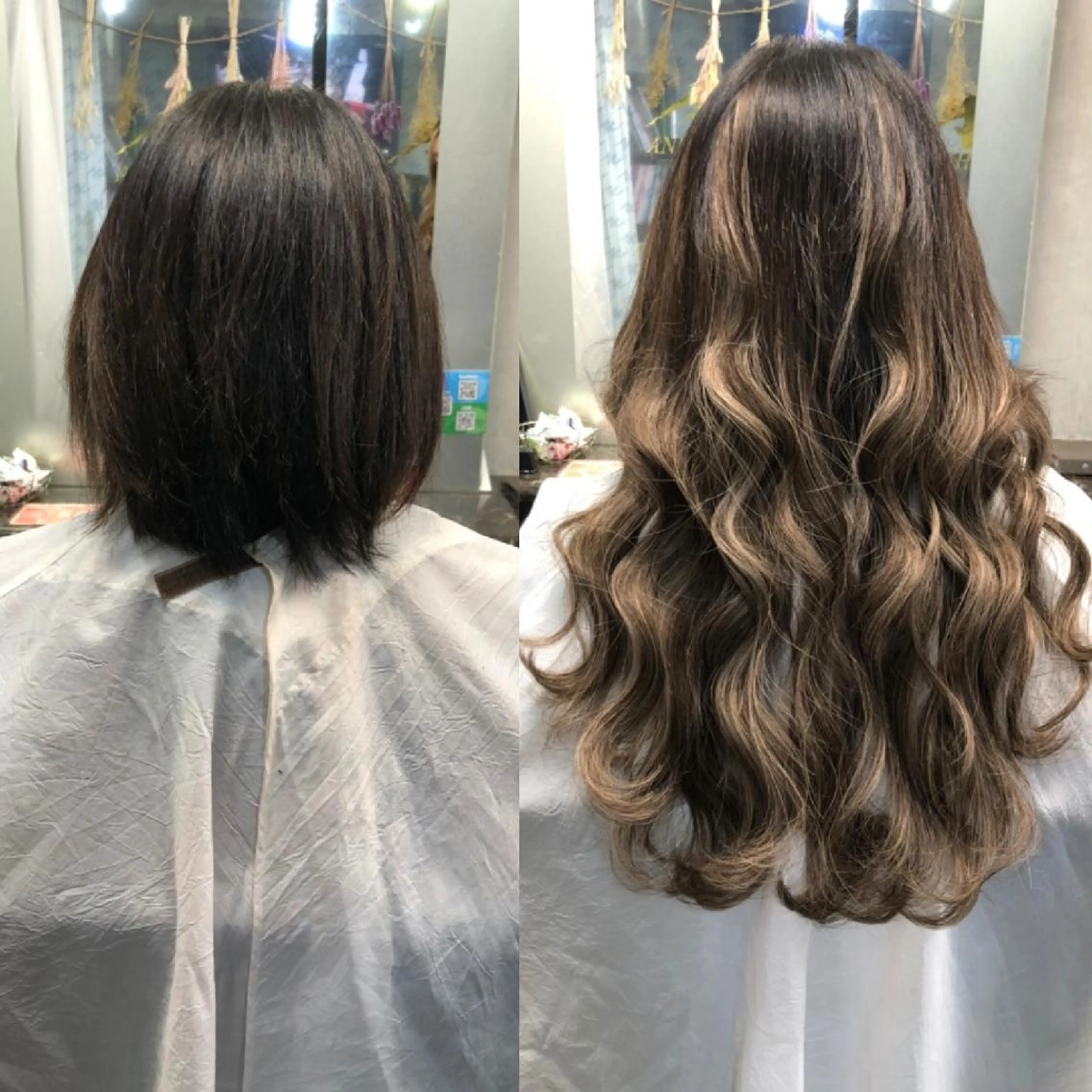 セミロング シールエクステ エクステ ANKH CROSS 池袋所属・*エクステ/髪質改善 カラー特化*マサキのヘアスタイル