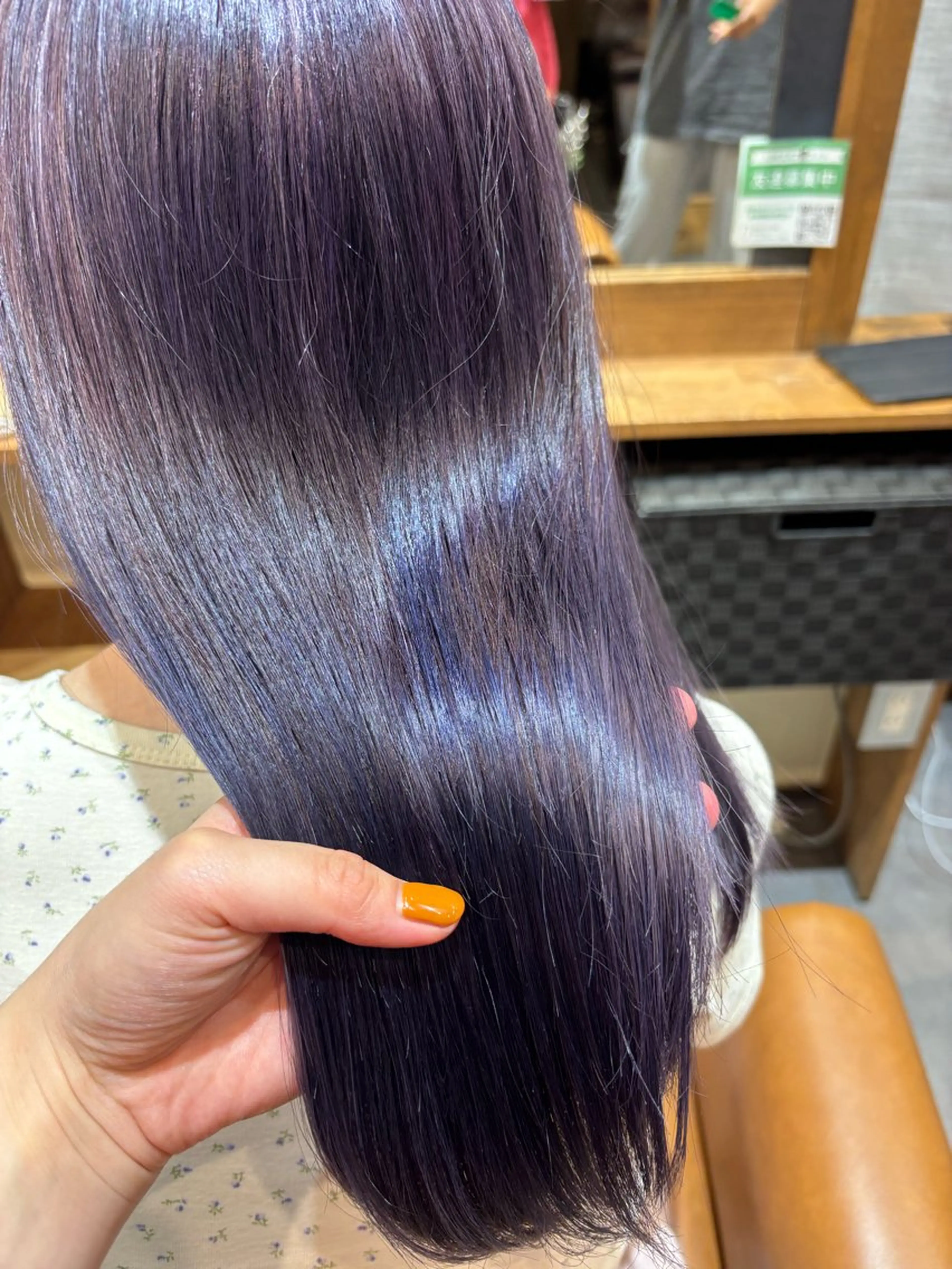 カラー ブリーチ 相馬 静香のヘアスタイル