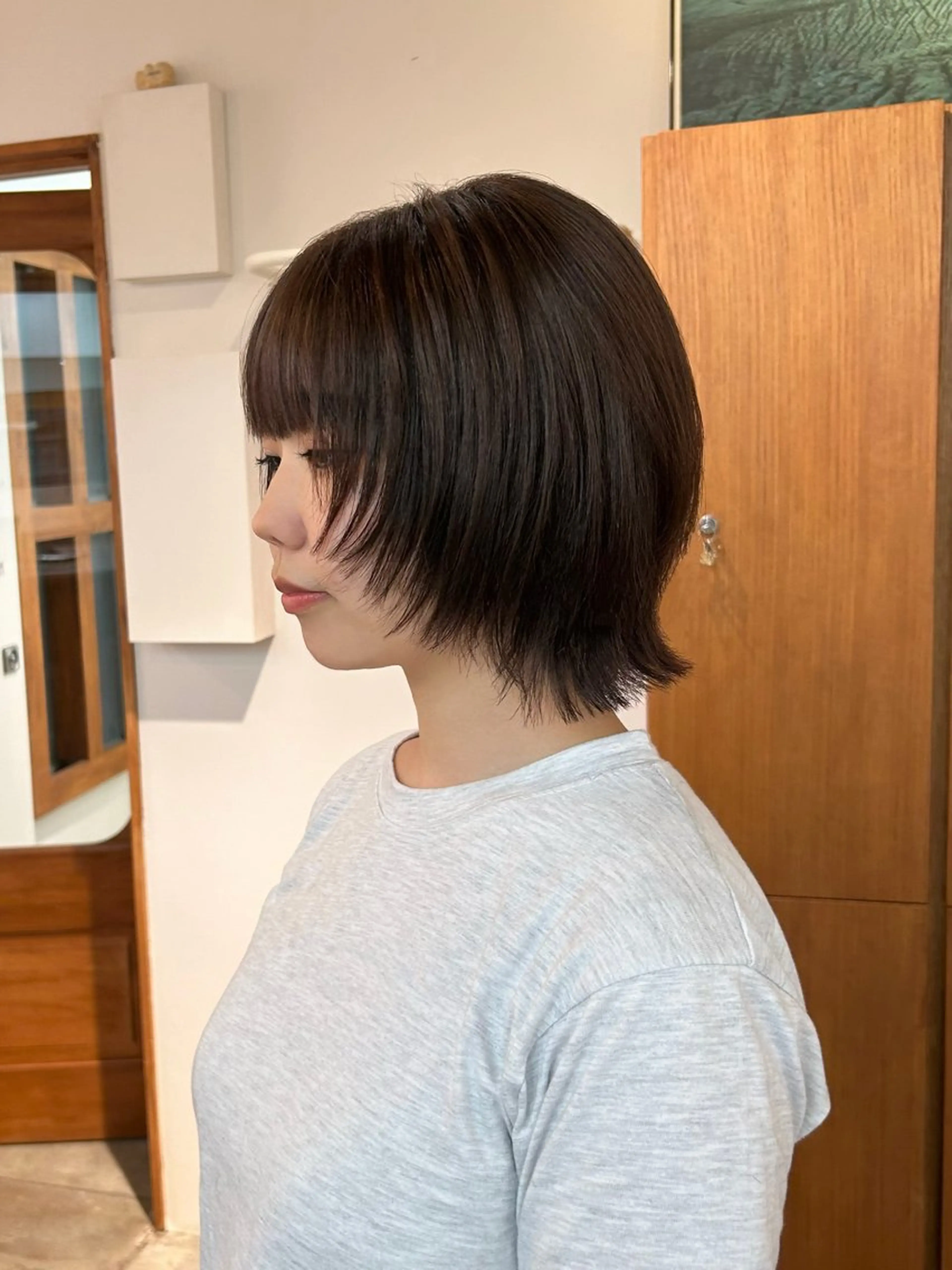 ミディアム ENIEN MAKE'S 立川所属・綾/ベージュカラー /パーマ🩰のヘアスタイル