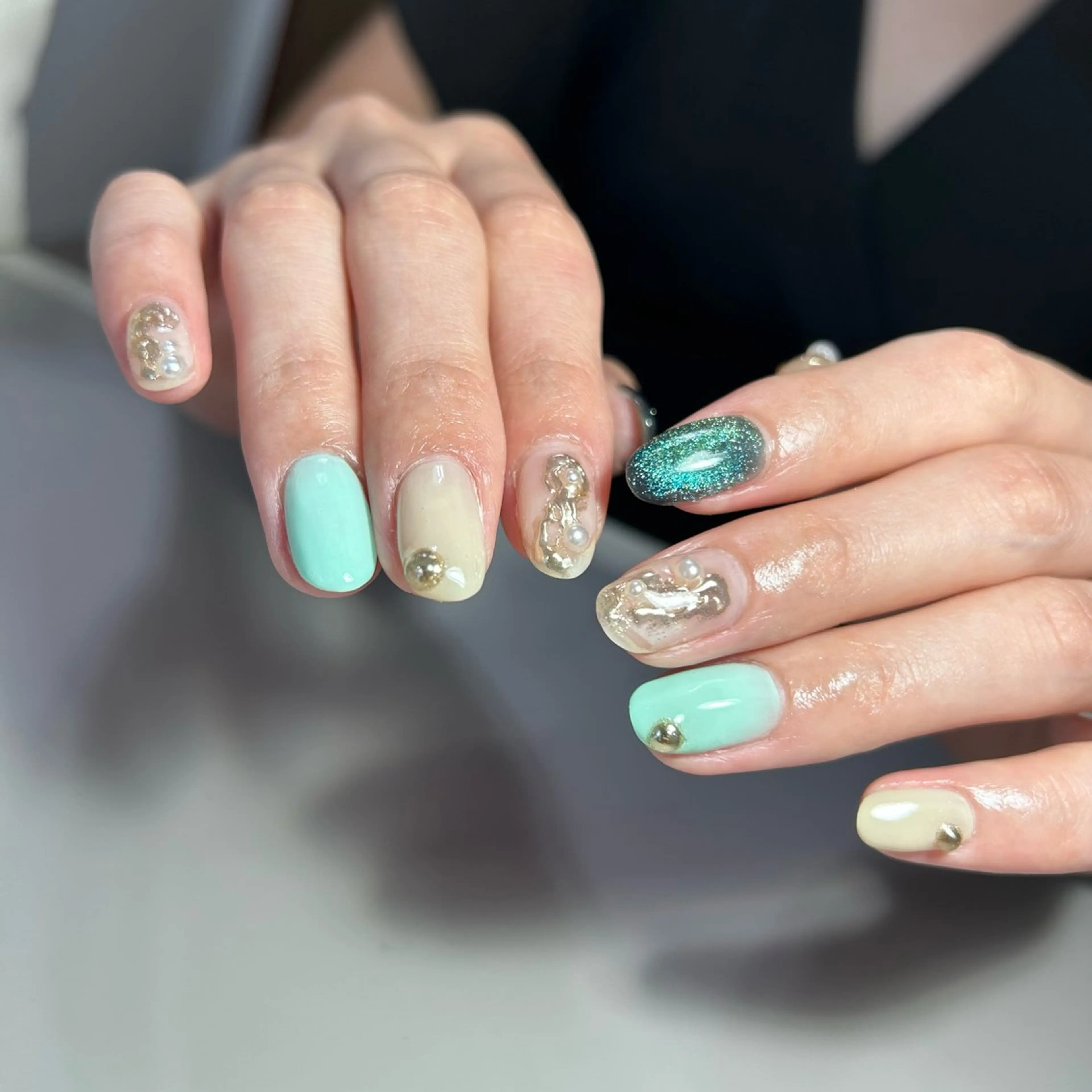 ネイル ハンドネイル nailroom‪ sb‪‪𓈒𓂂𓏸のネイルデザイン