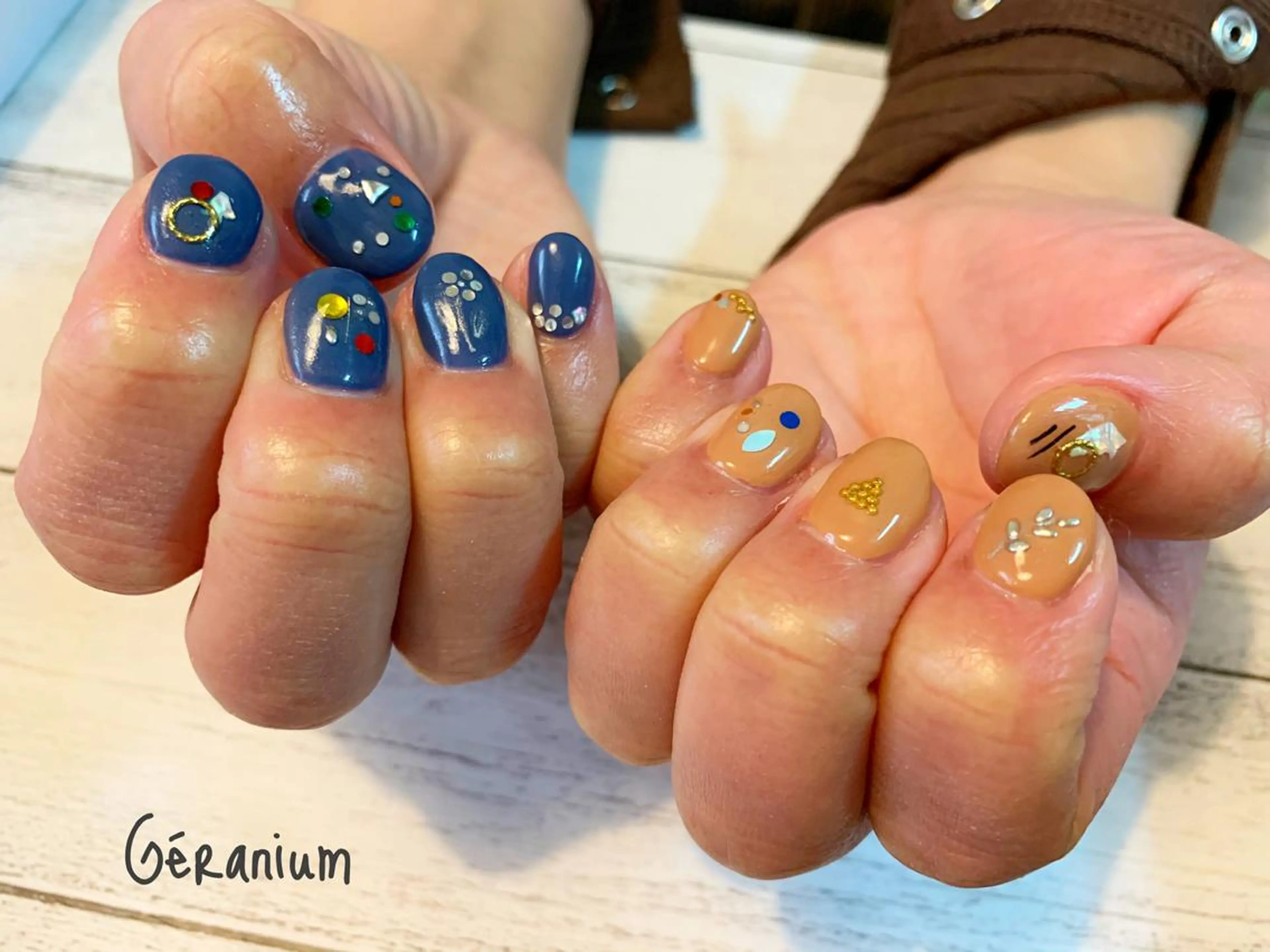 ネイル ハンドネイル GéRanium Harukaのネイルデザイン