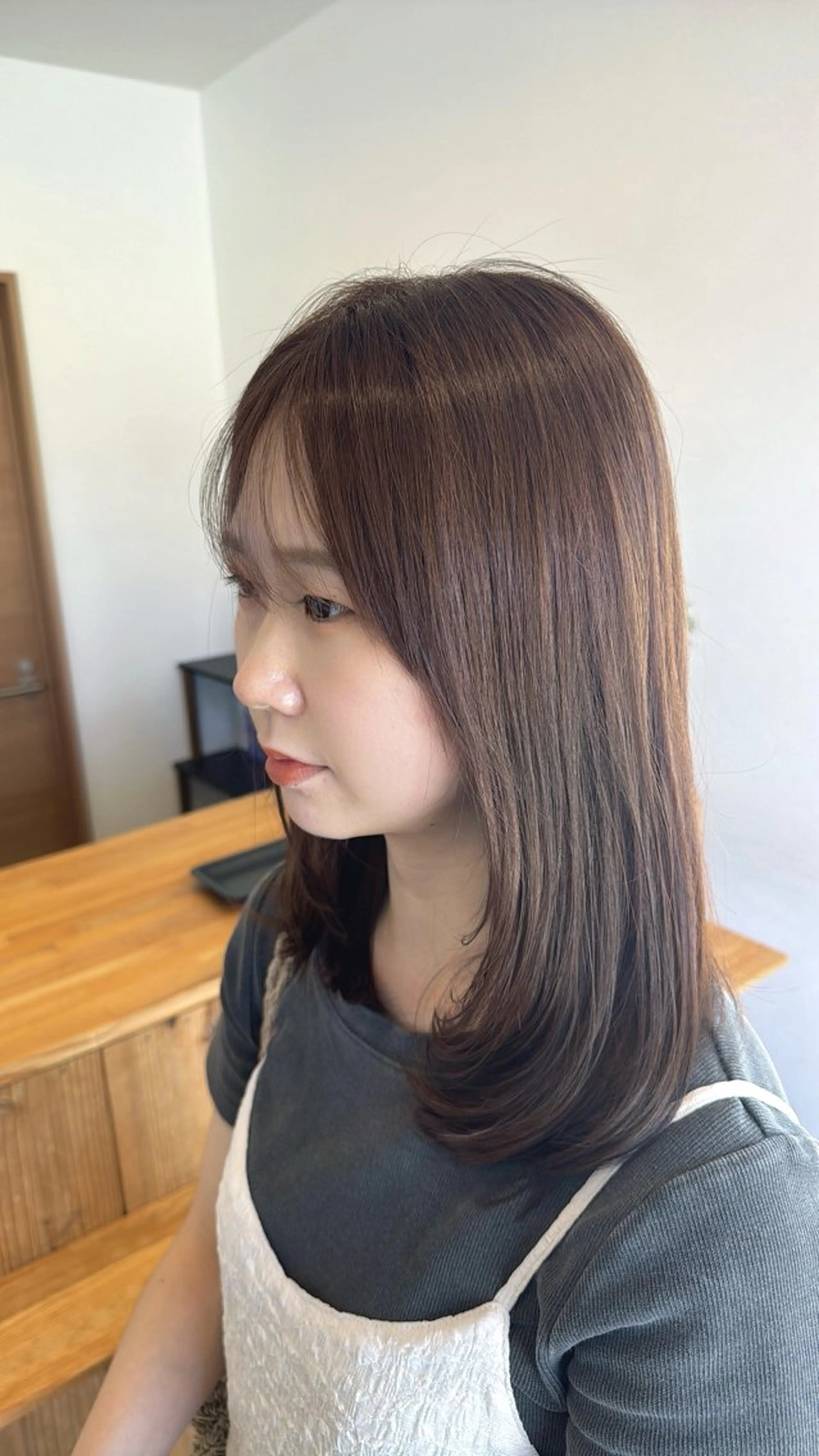 似合わせカット＋カラーの写真