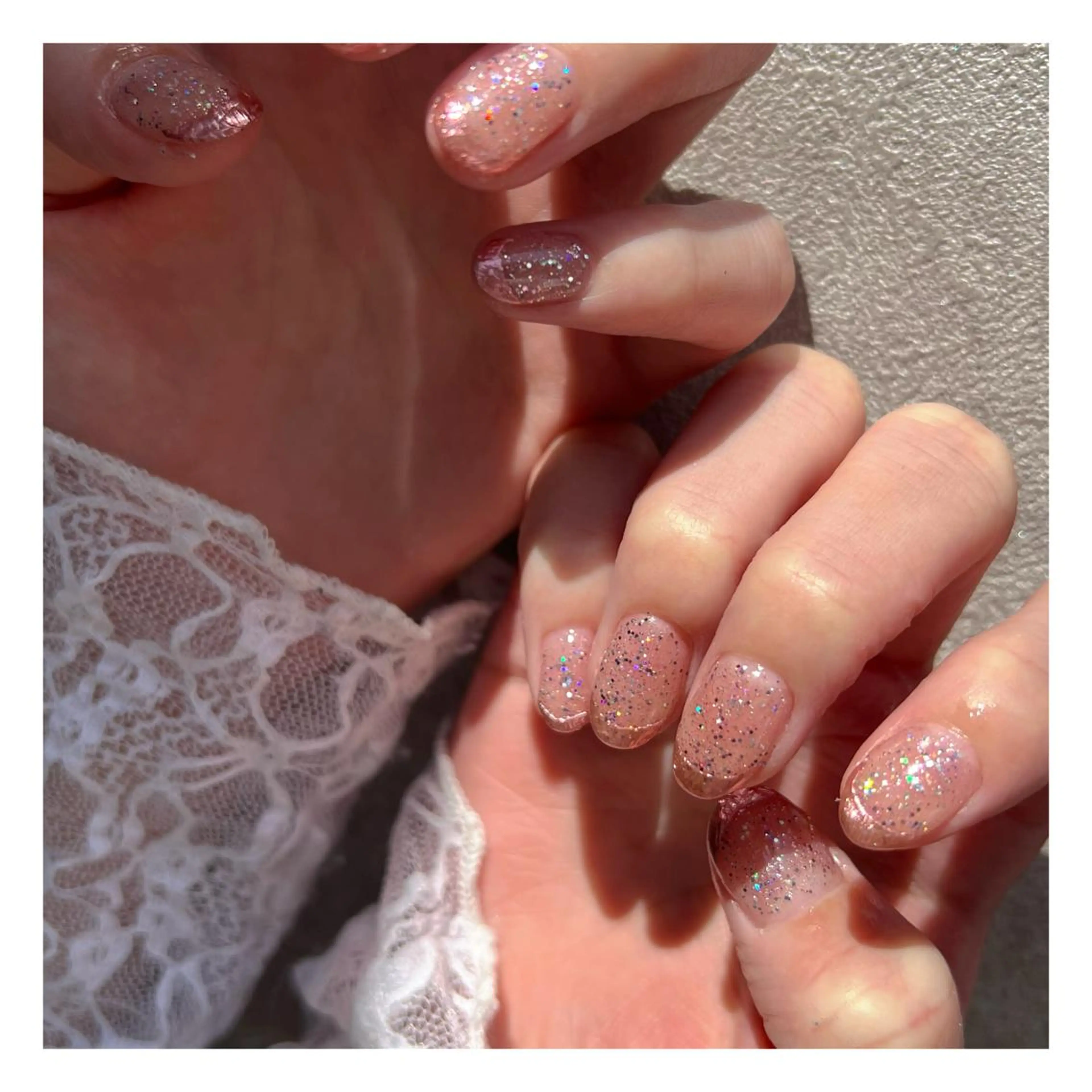 ネイル ハンドネイル 《カメレオン》 西田美輝のヘアスタイル