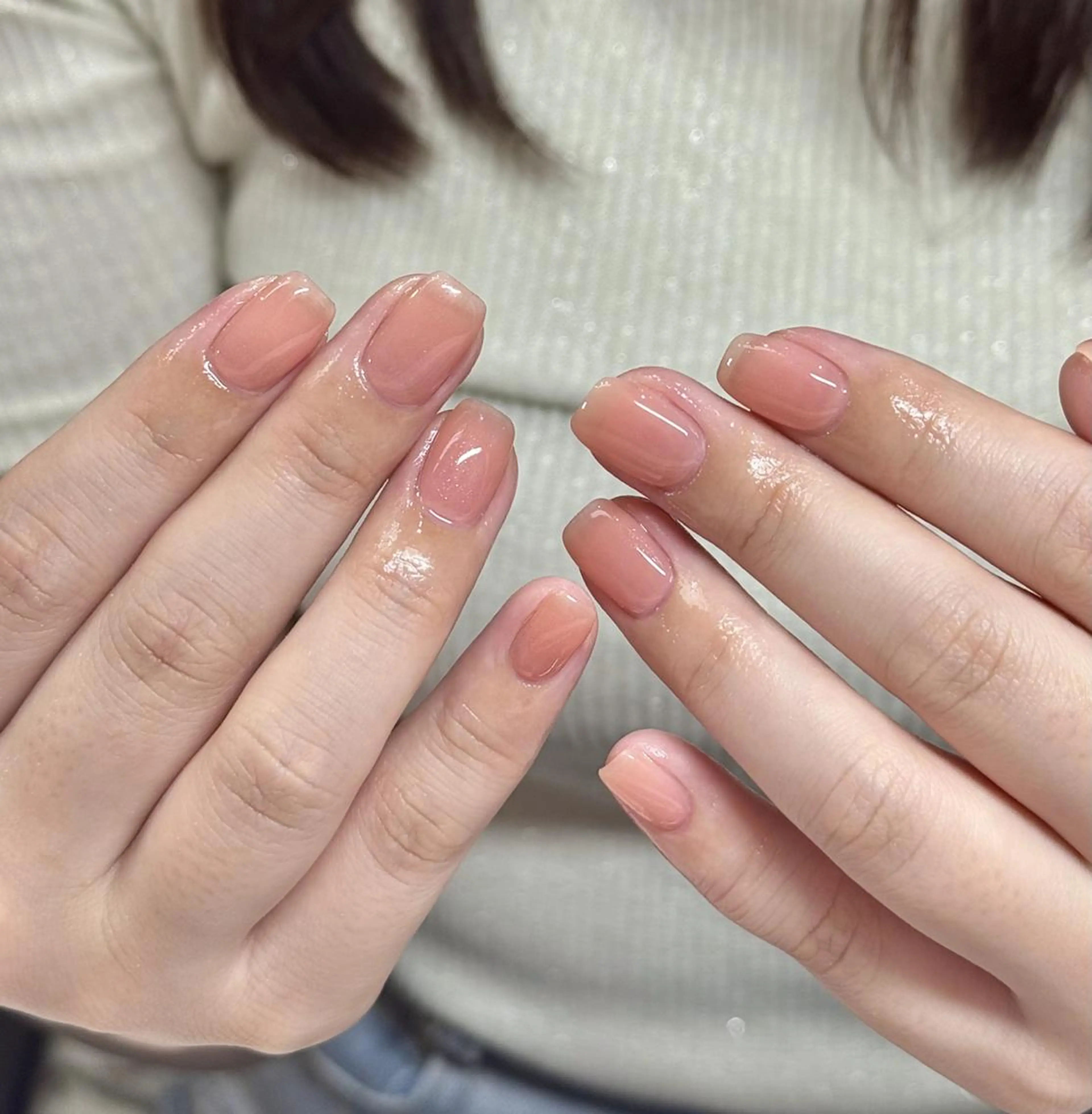 ネイル ハンドネイル ハンドケア 🍑 momo_nailのネイルデザイン