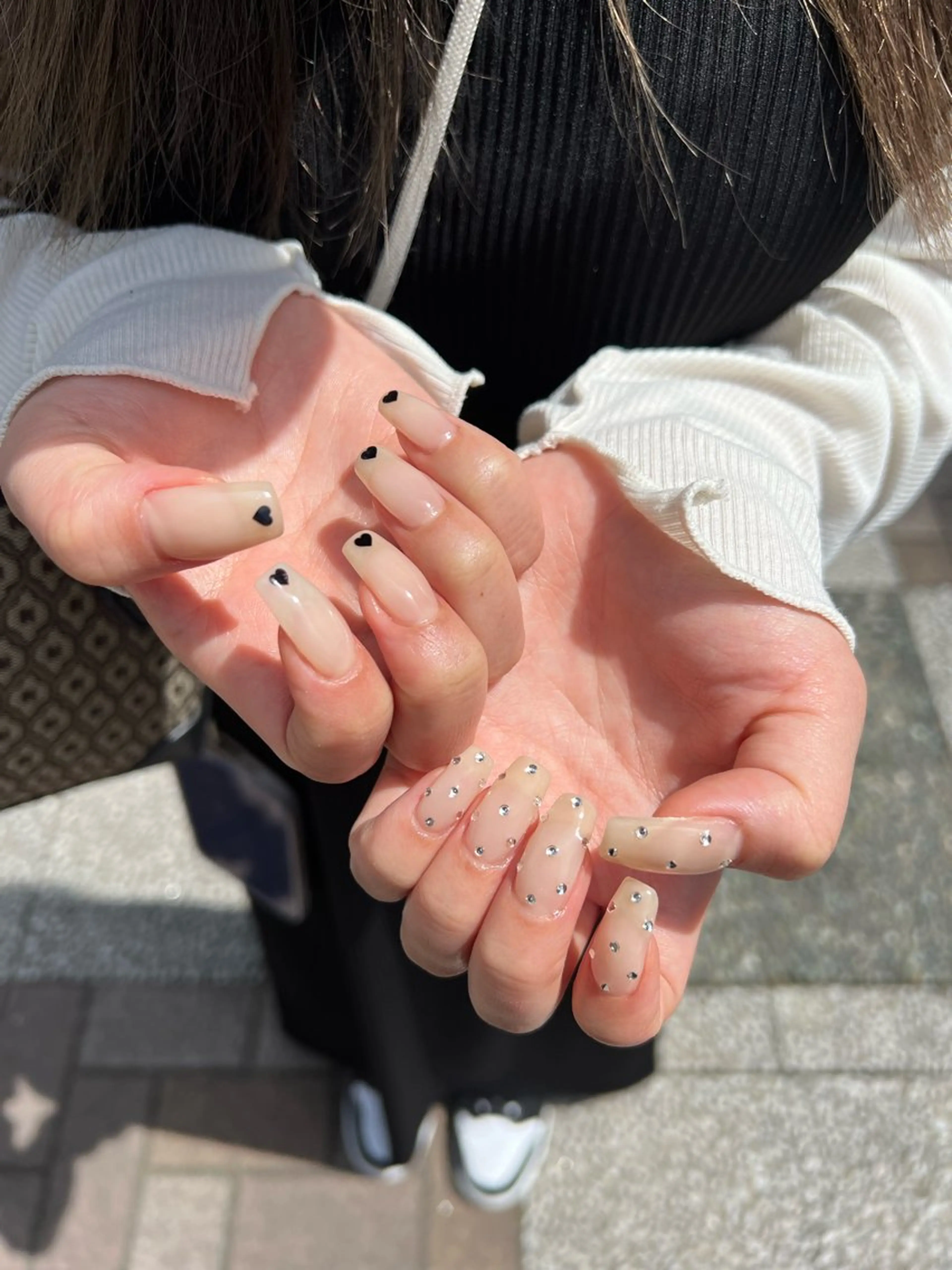 ネイル シンプルネイル I Rのネイルデザイン